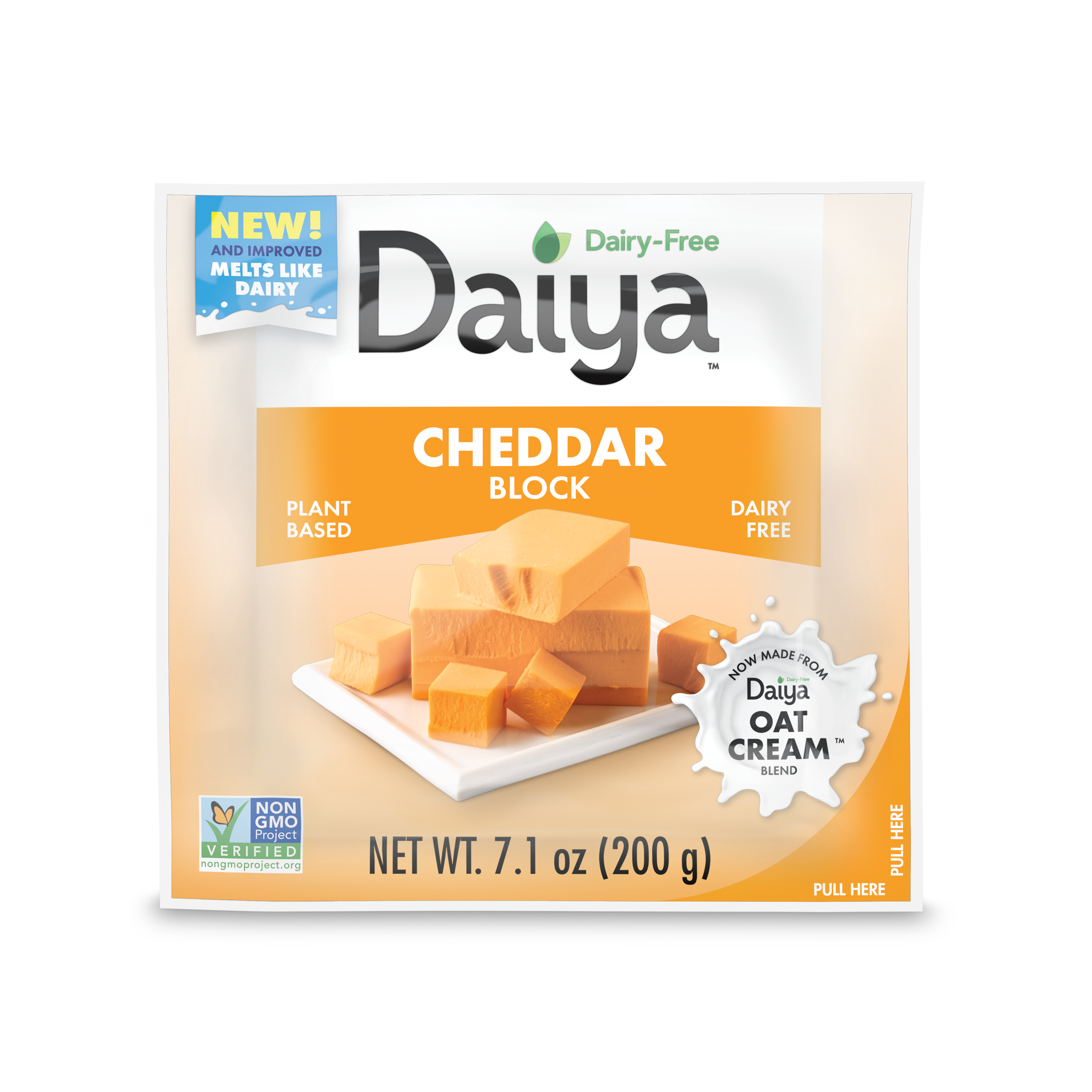 Dairy-Free Cheddar Block