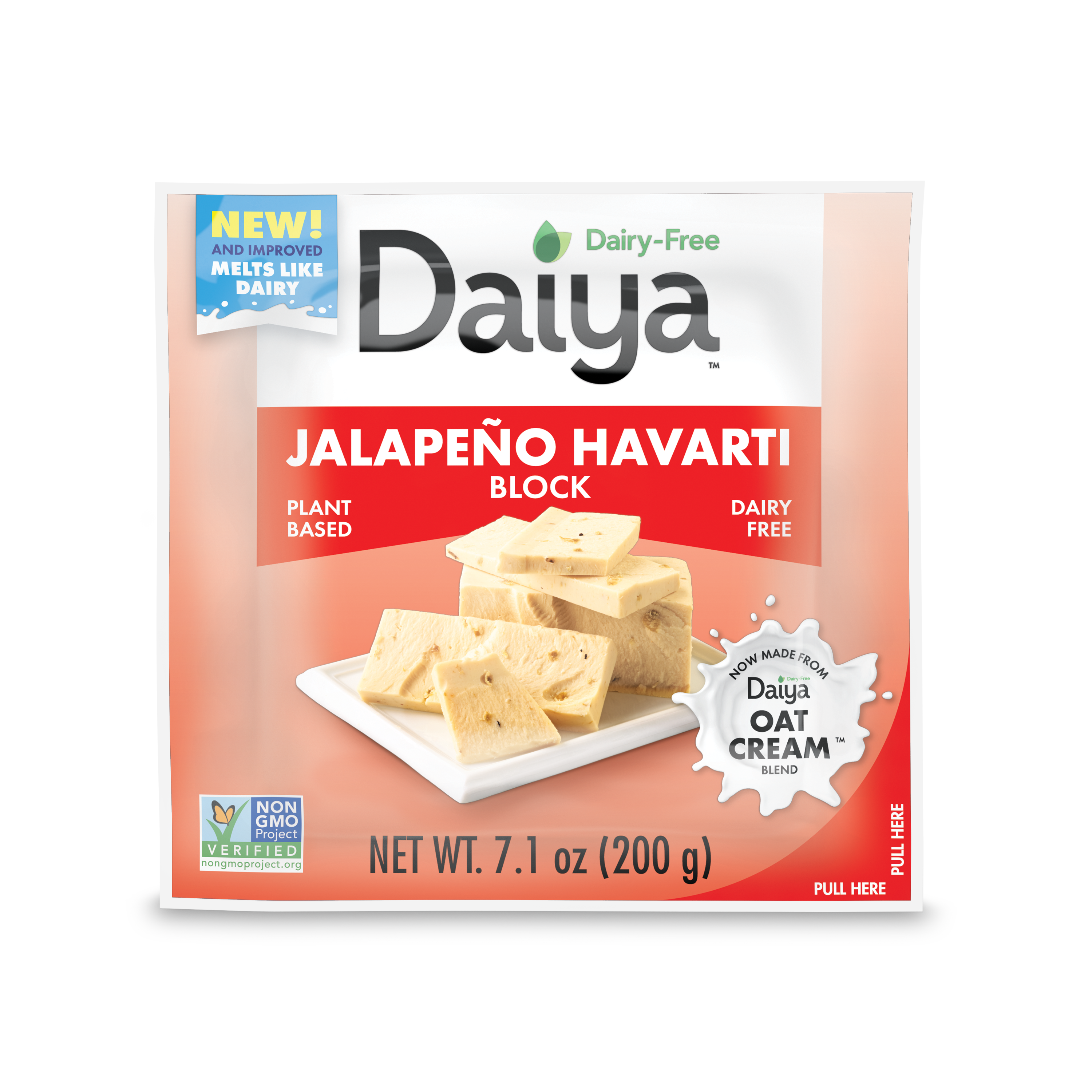 Dairy-Free Jalapeño Havarti Block