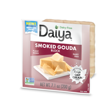 Dairy-Free Smoked Gouda Block