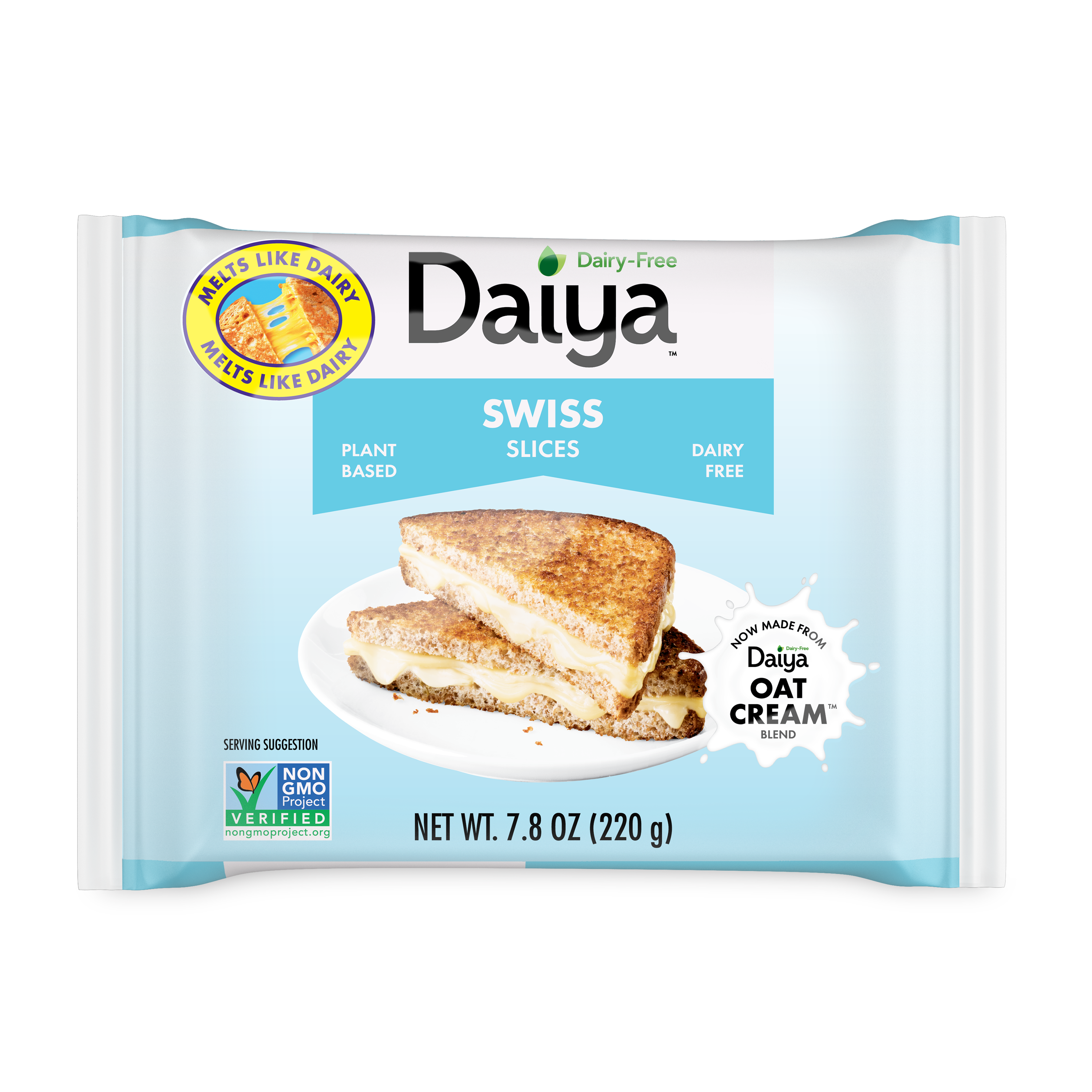 Dairy-Free Swiss Slices