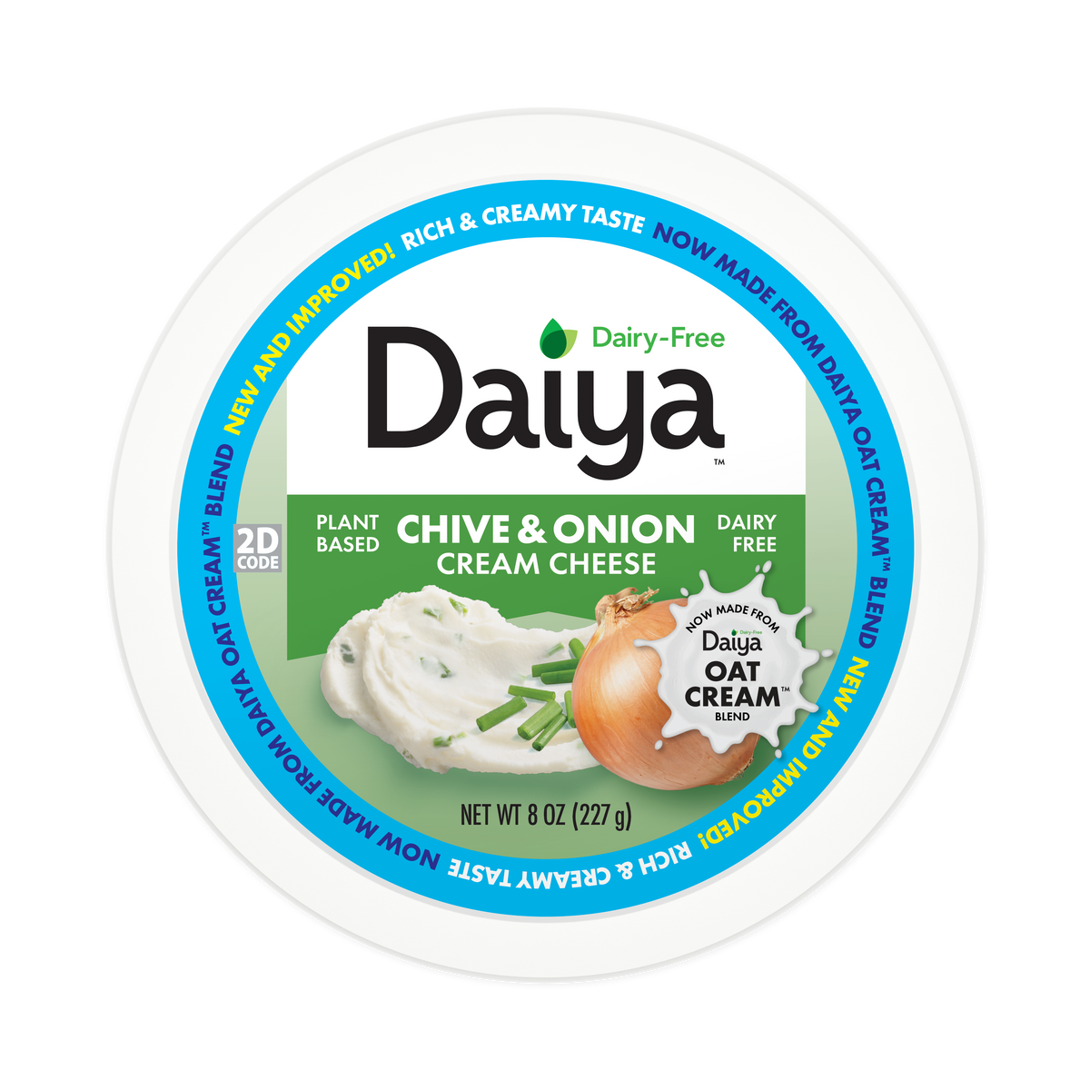 Dairy-Free Chive & Onion Cream Cheese – Daiya Foods Dairy-Free Chive & Onion Cream Cheese – Daiya Foods