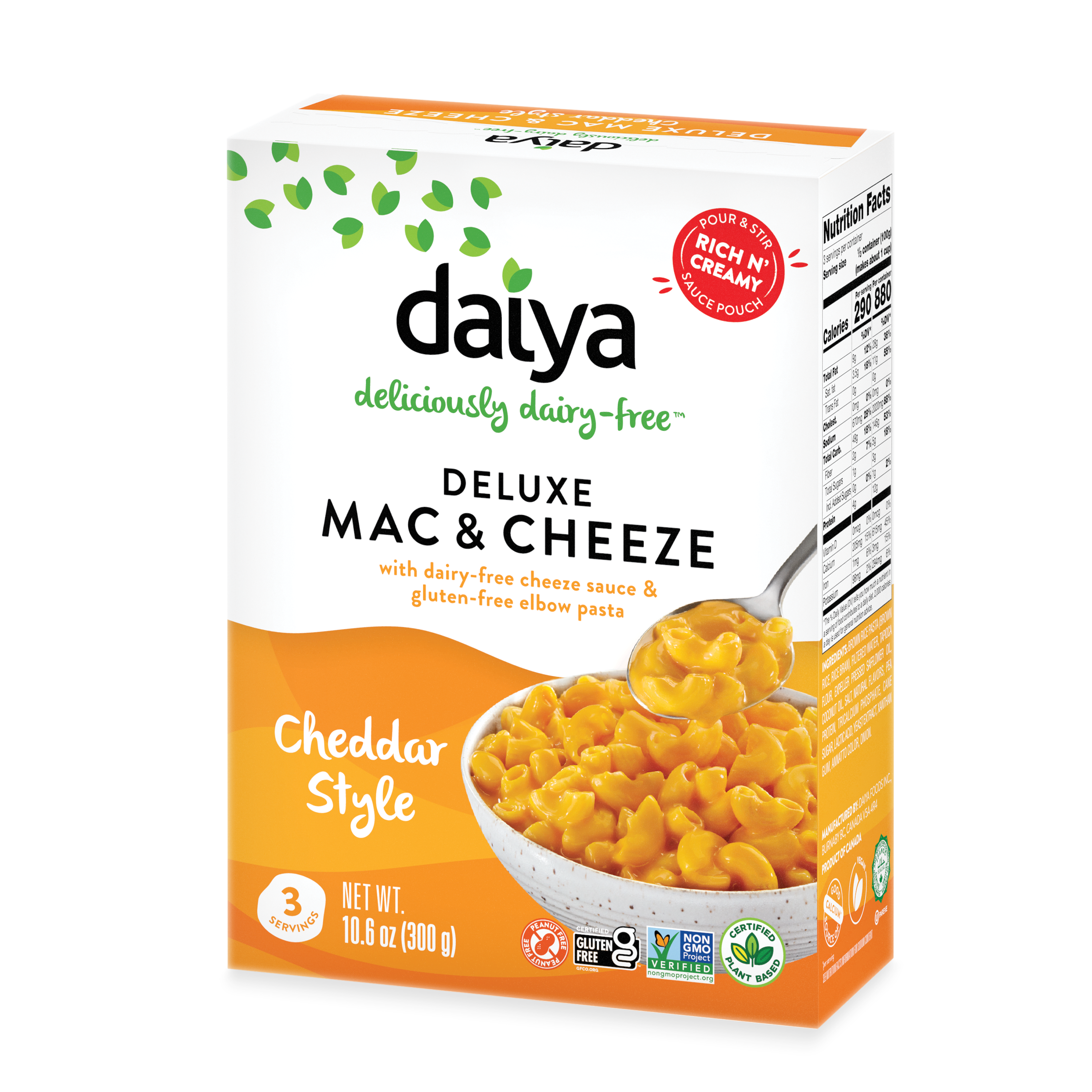 Cheddar Style Mac & Cheeze