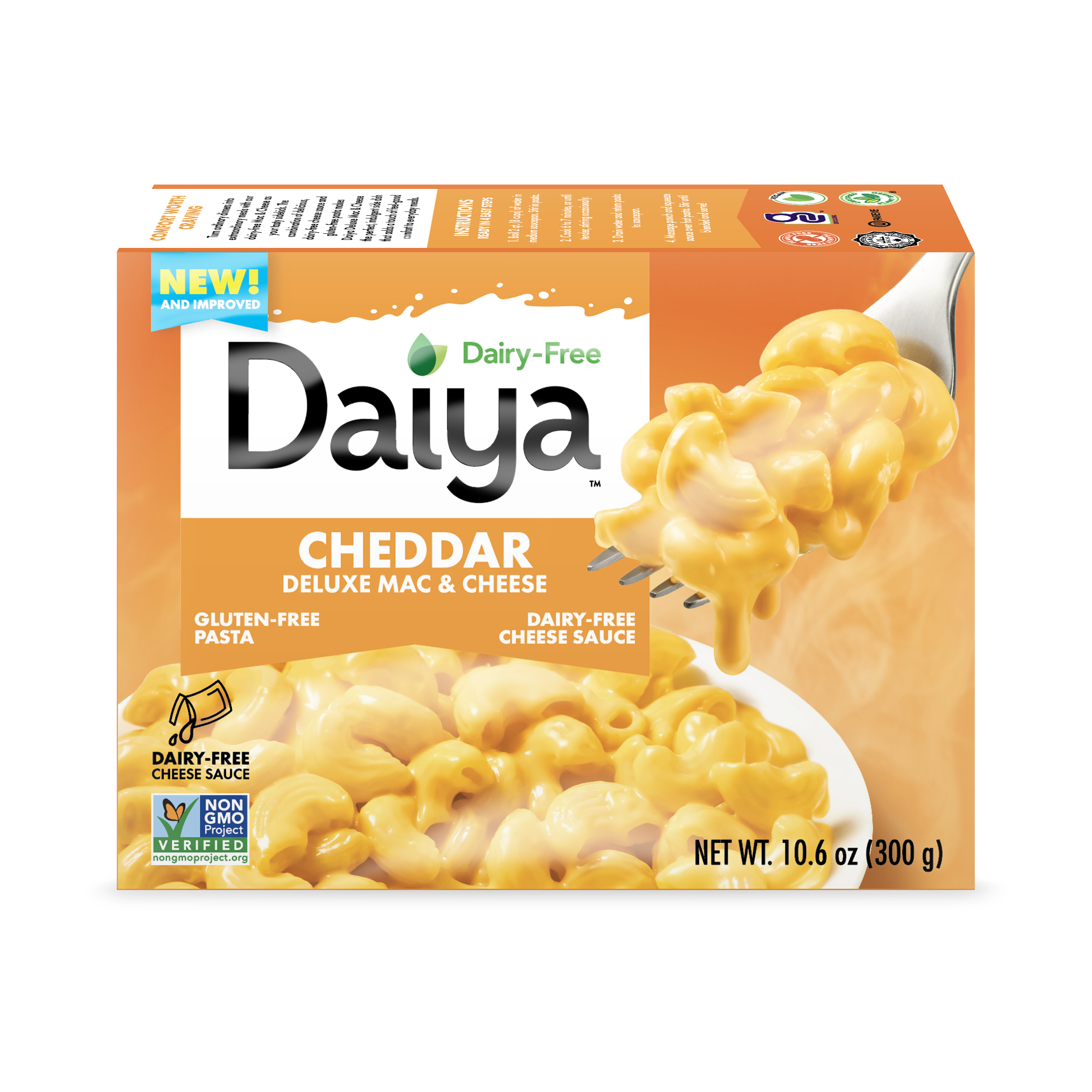 Dairy-Free Deluxe Cheddar Mac & Cheese