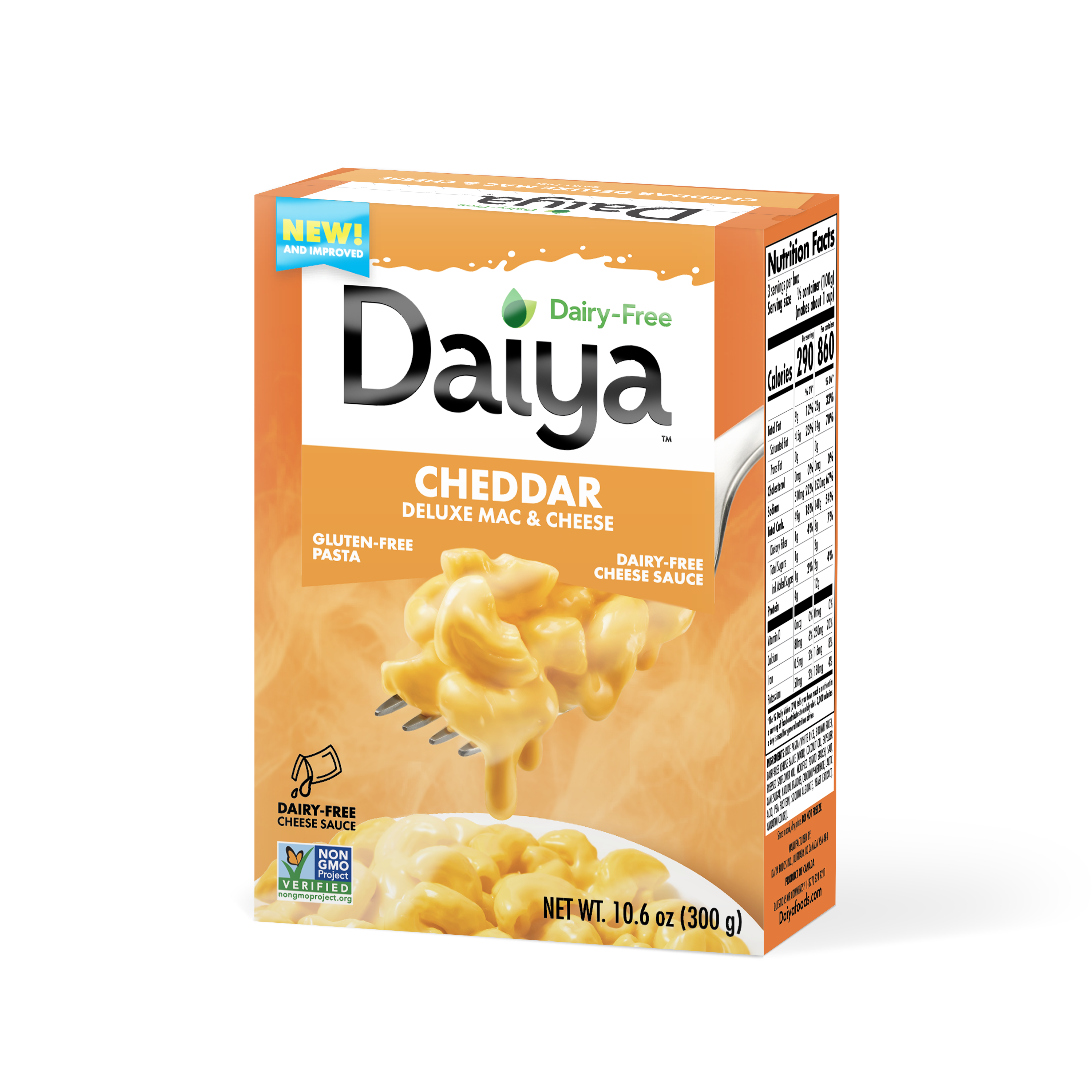 Dairy-Free Deluxe Cheddar Mac & Cheese