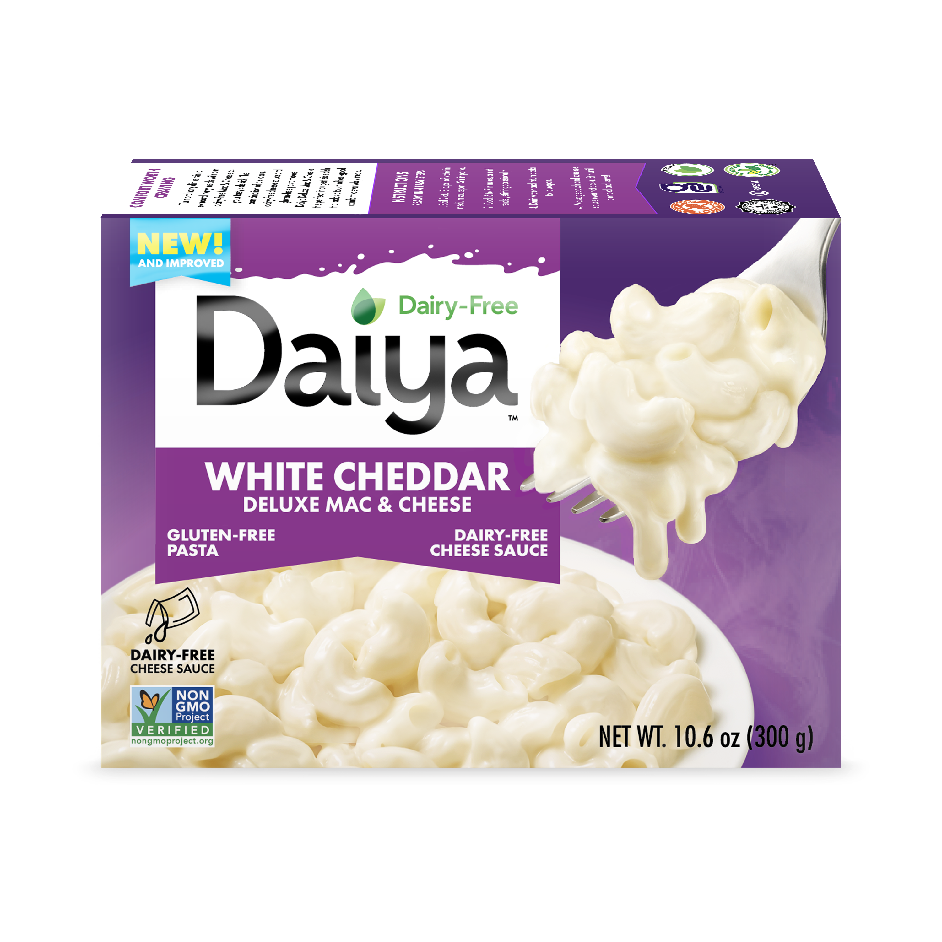Dairy-Free Deluxe White Cheddar Mac & Cheese
