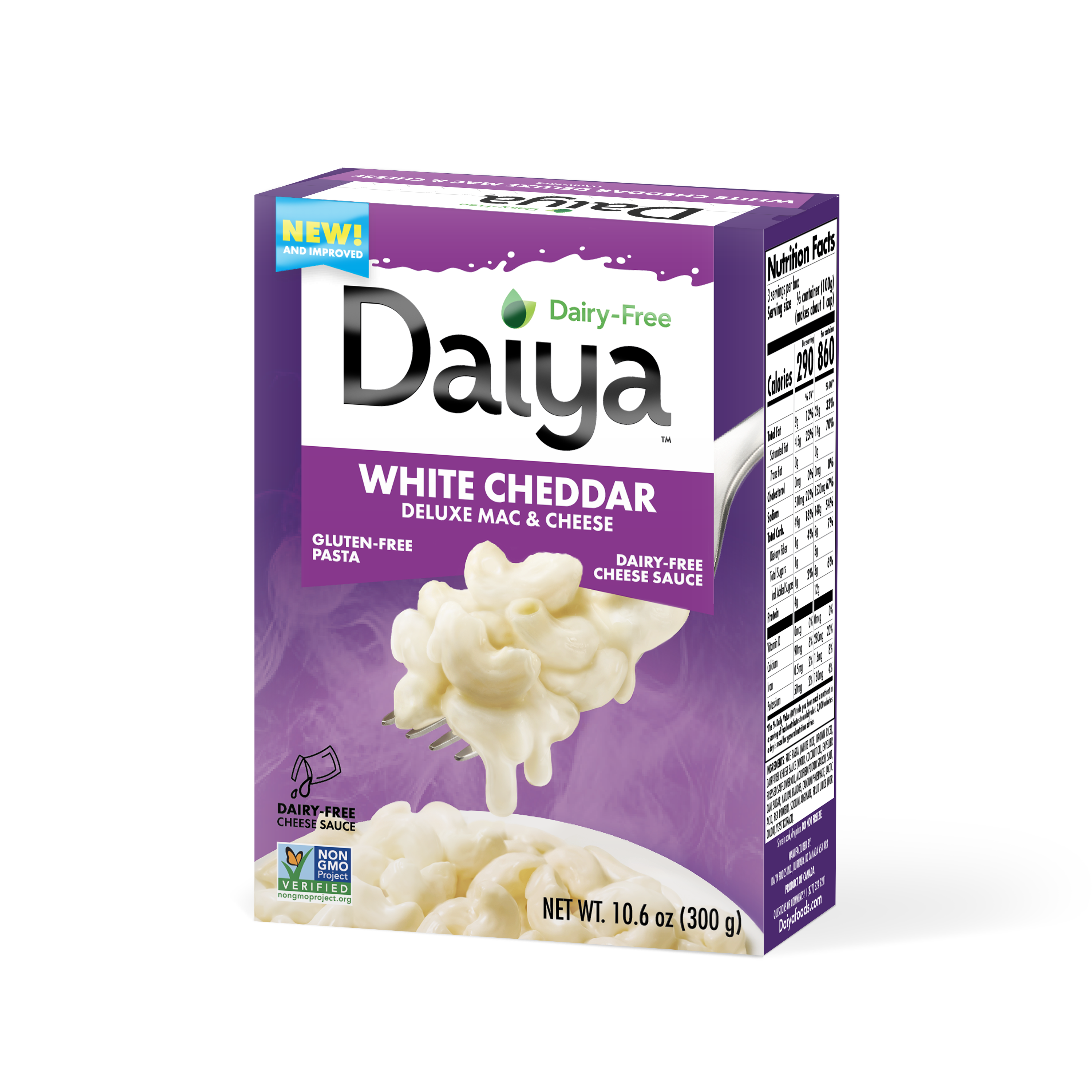 Dairy-Free Deluxe White Cheddar Mac & Cheese