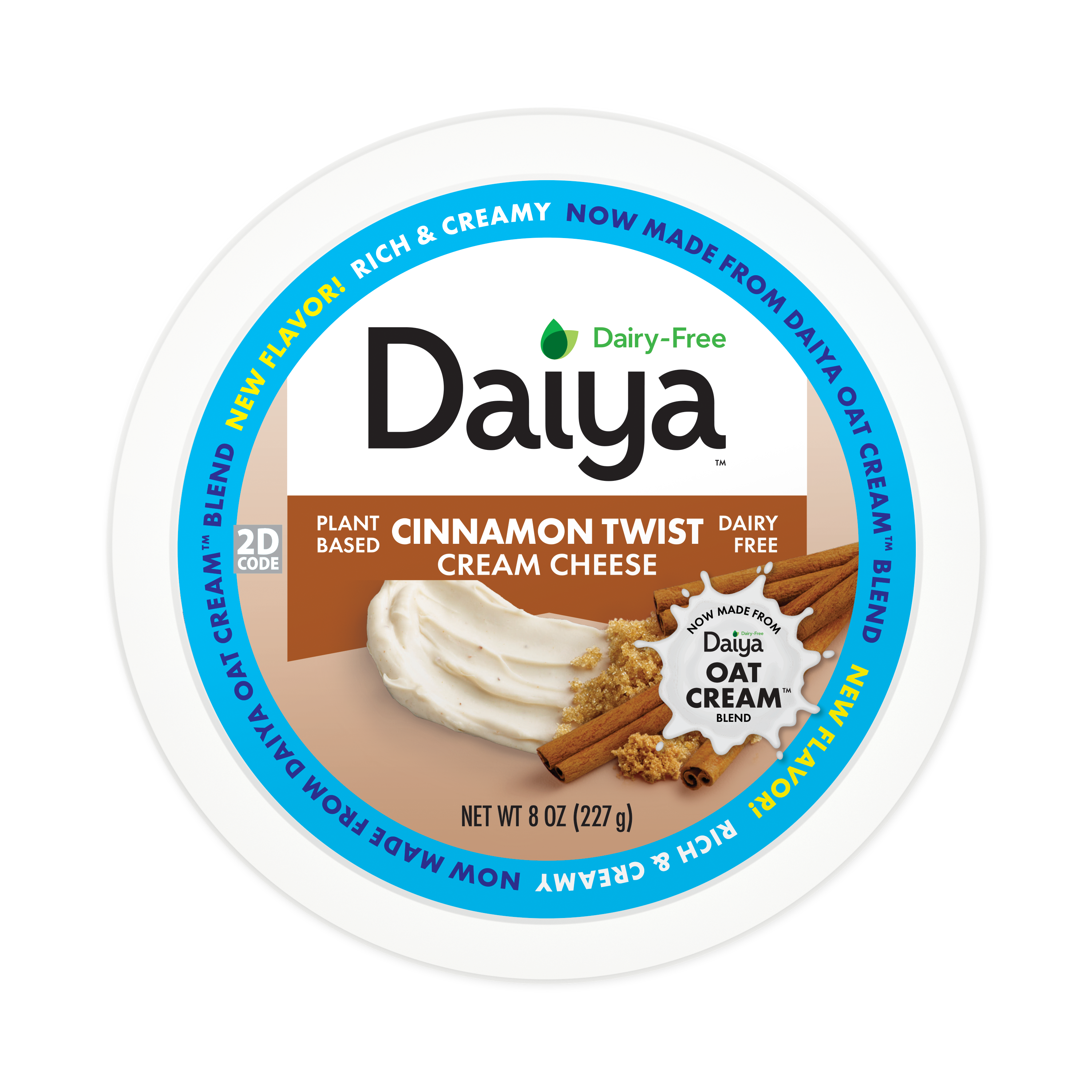 Dairy-Free Cinnamon Twist Cream Cheese