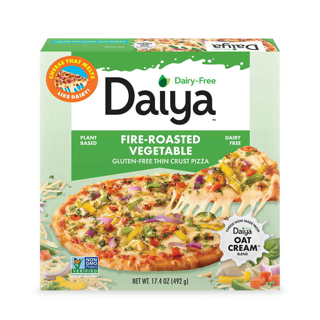Dairy-Free Fire-Roasted Vegetable Pizza