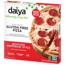 Meatless Pepperoni Style Pizza