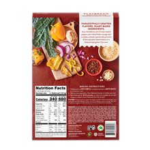 Meatless Italian Sausage Style Crumbles, Roasted Pepper & Kale Flatbread