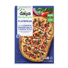 Chick’n, Smoked Bac’n & Ranch Style Flatbread
