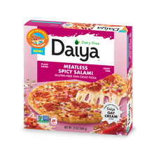 Dairy-Free Meatless Spicy Salami Pizza