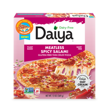 Dairy-Free Meatless Spicy Salami Pizza