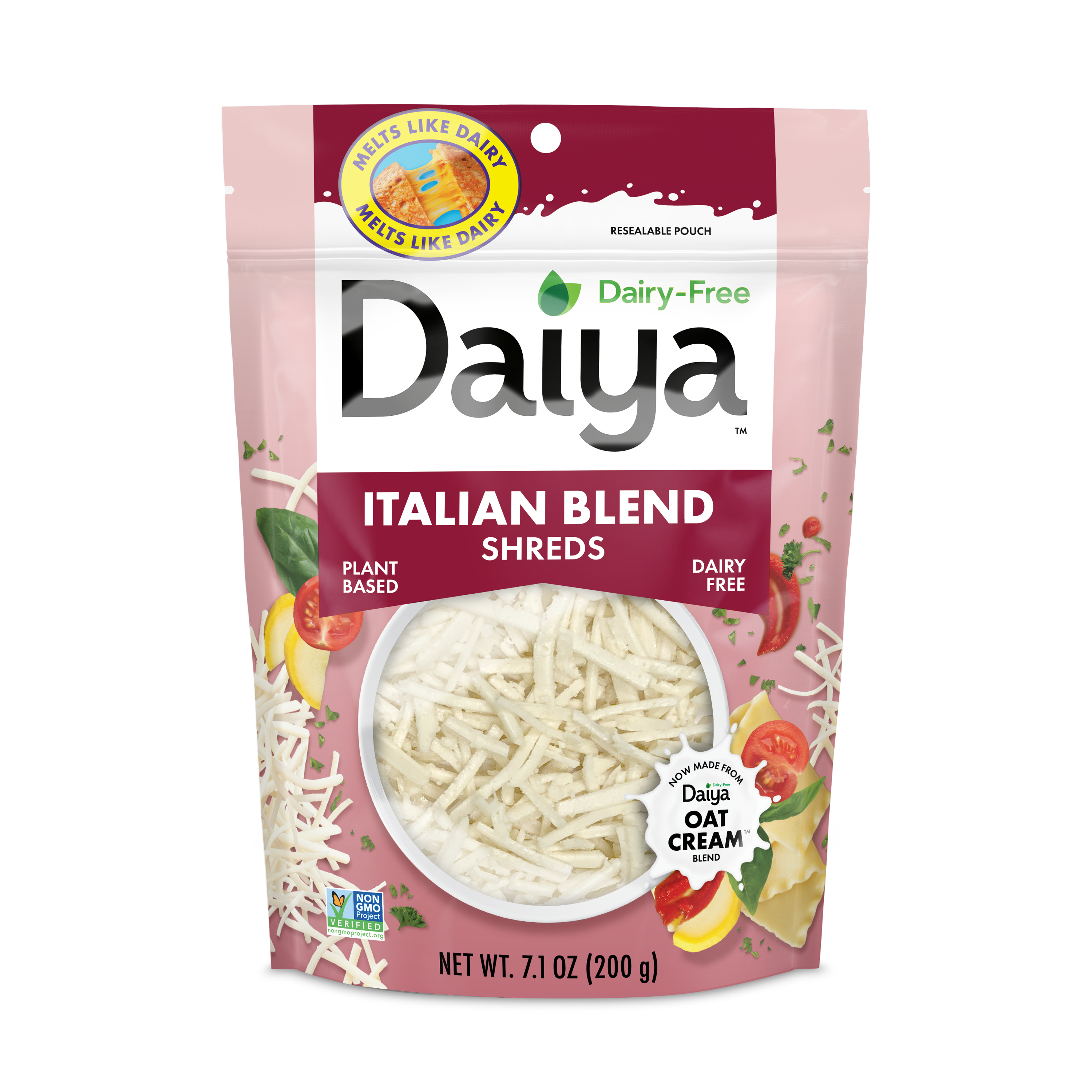 Dairy-Free Italian Blend Shreds