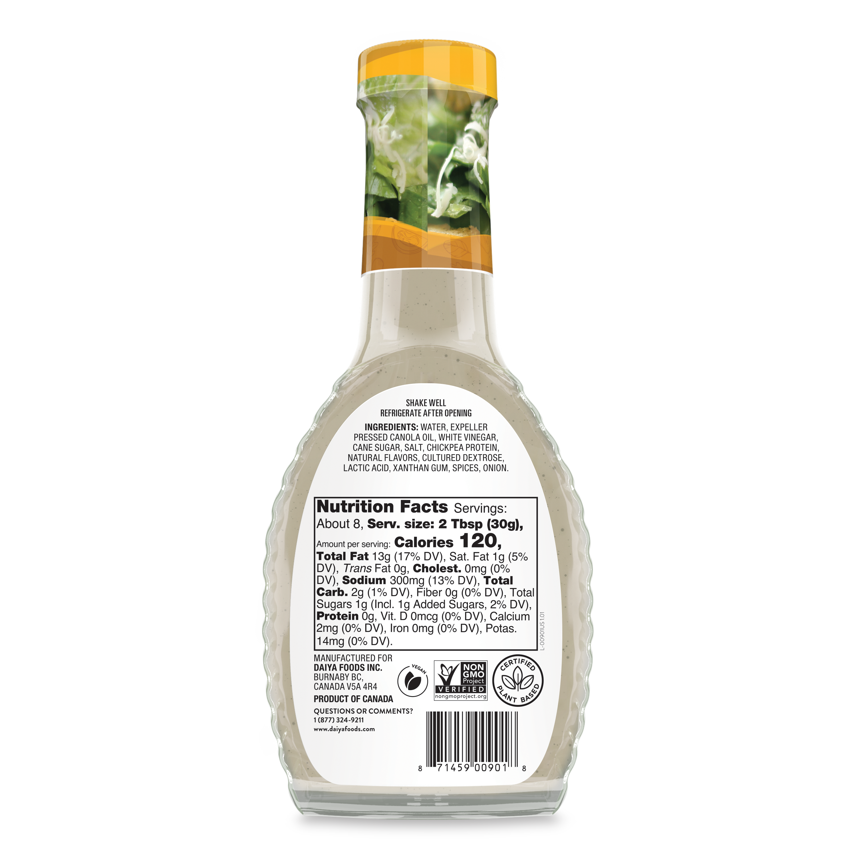 Dairy-Free Caesar Dressing - Perry's Plate