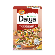 Dairy-Free Meatless Sausage Style, Pepper & Kale Flatbread