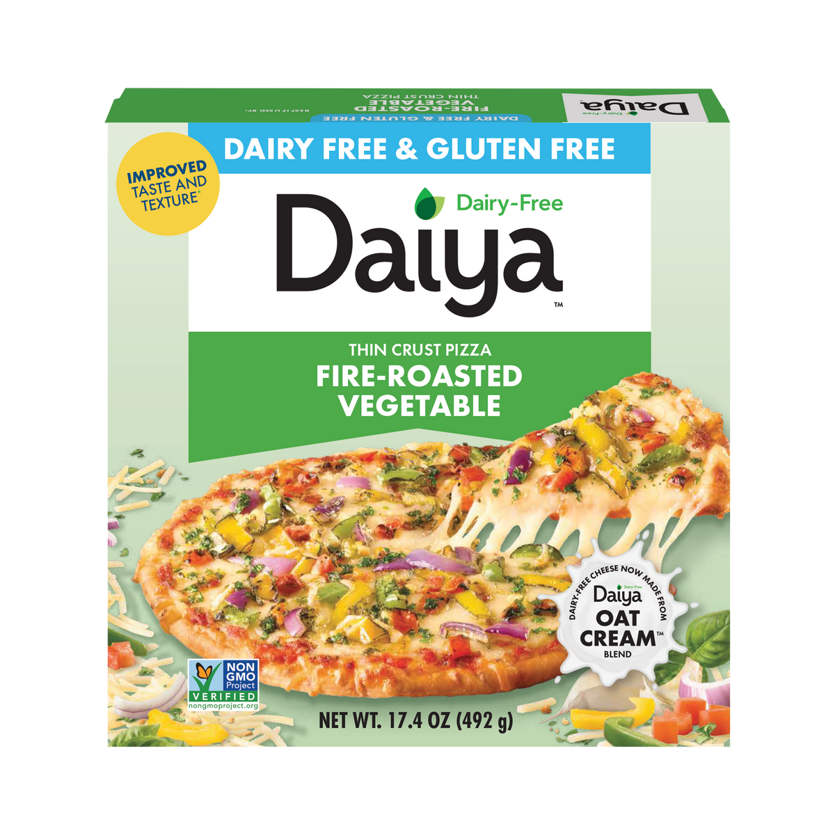 Dairy-Free Fire-Roasted Vegetable Pizza – Daiya Foods Dairy-Free Fire-Roasted Vegetable Pizza – Daiya Foods