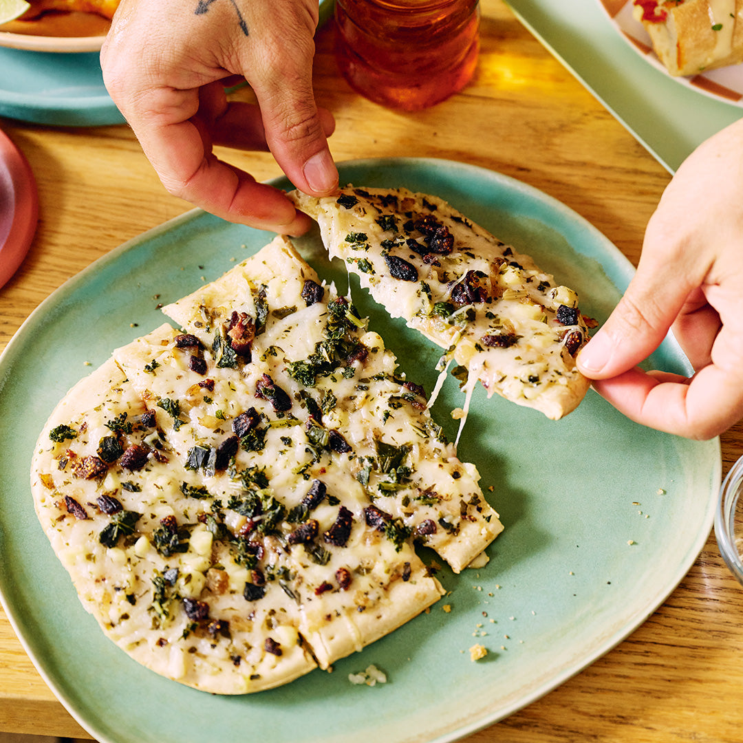 Dairy-Free Mushroom, Fig & Caramelized Onion Flatbread