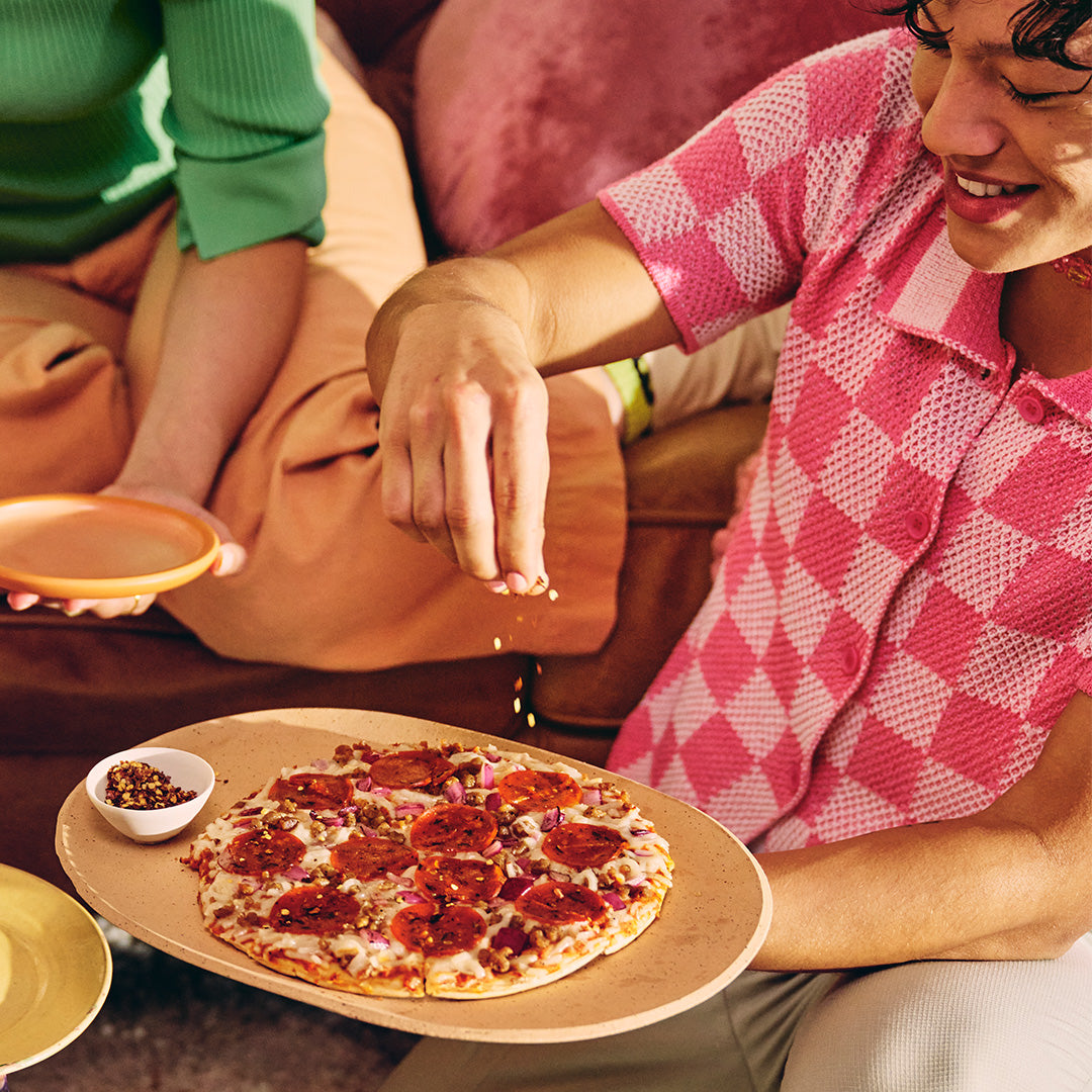 Dairy-Free Meatless Meat Lover's Pizza