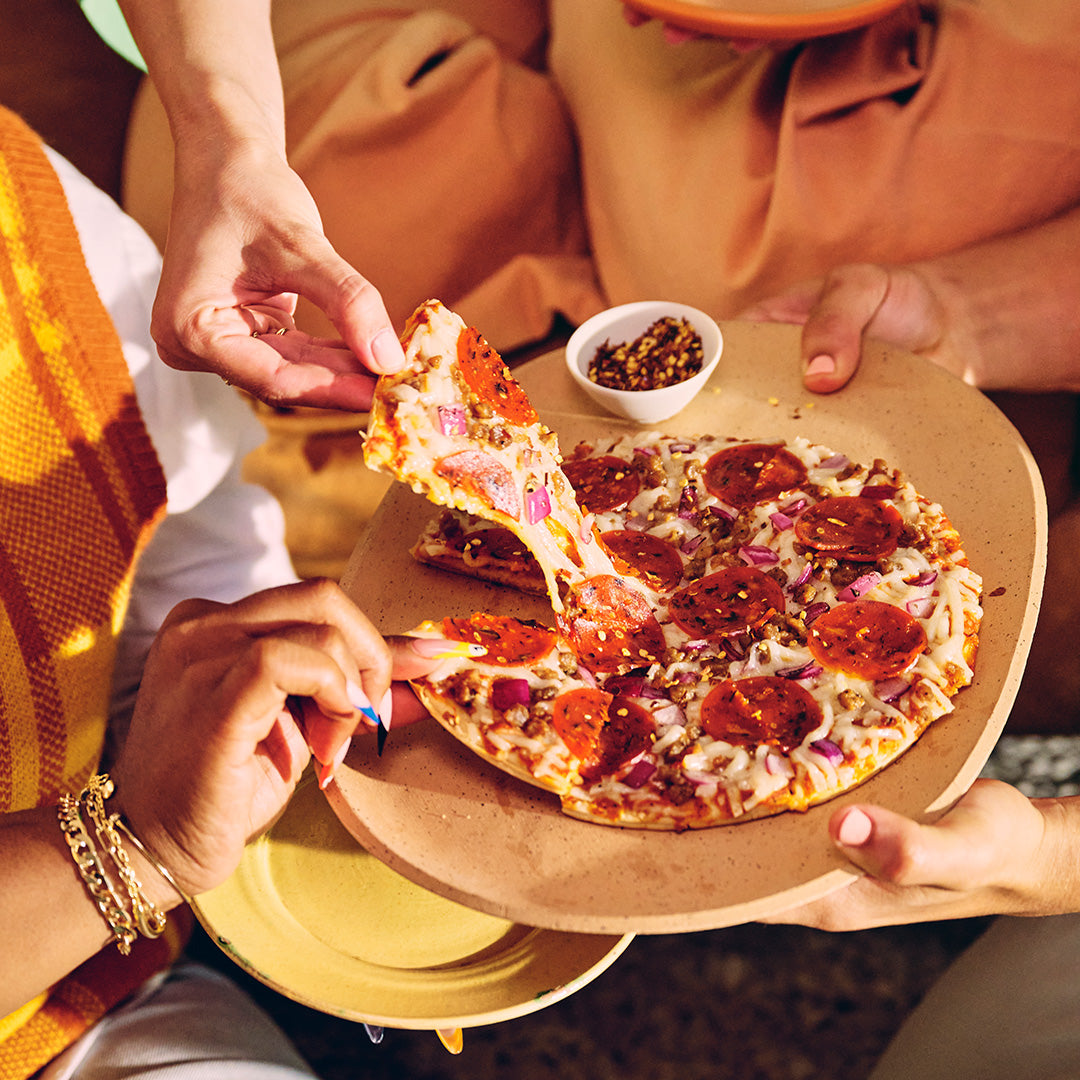 Dairy-Free Meatless Meat Lover's Pizza