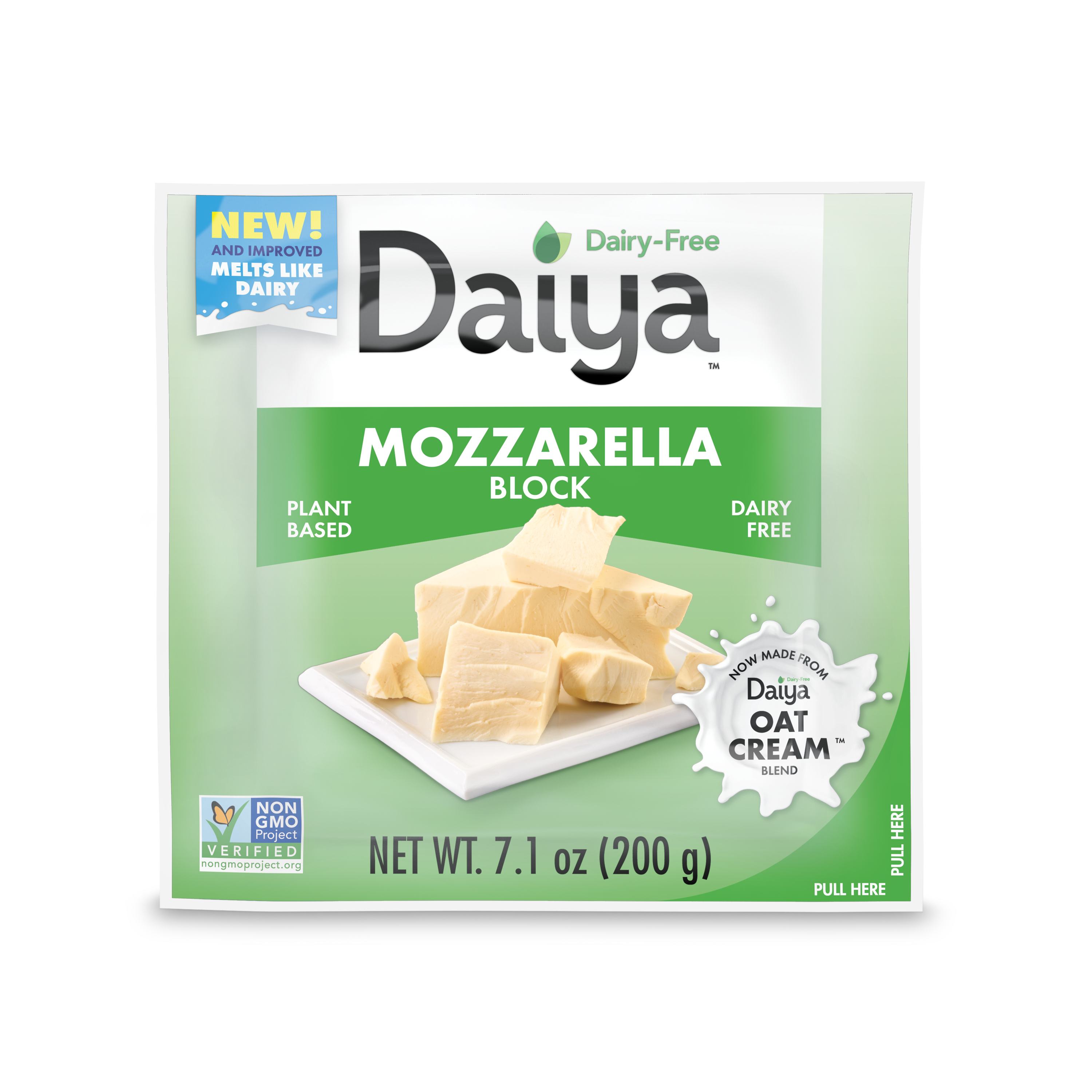 Dairy-Free Mozzarella Block