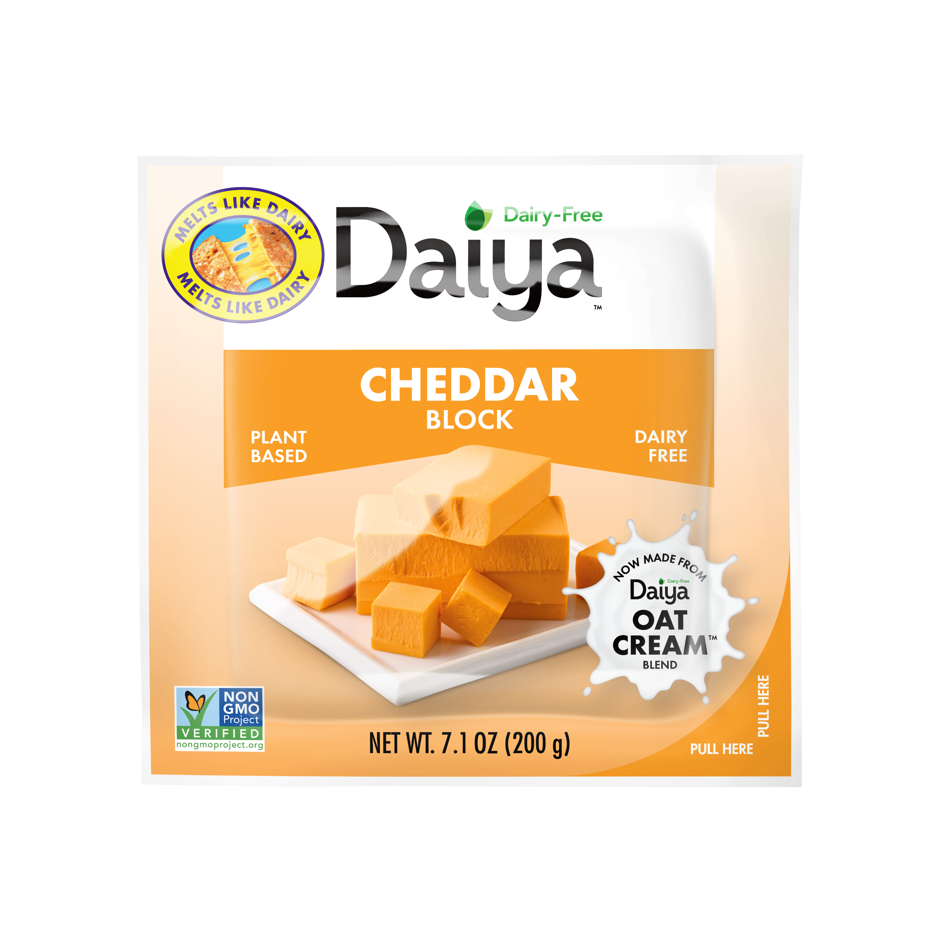 Dairy-Free Cheddar Block