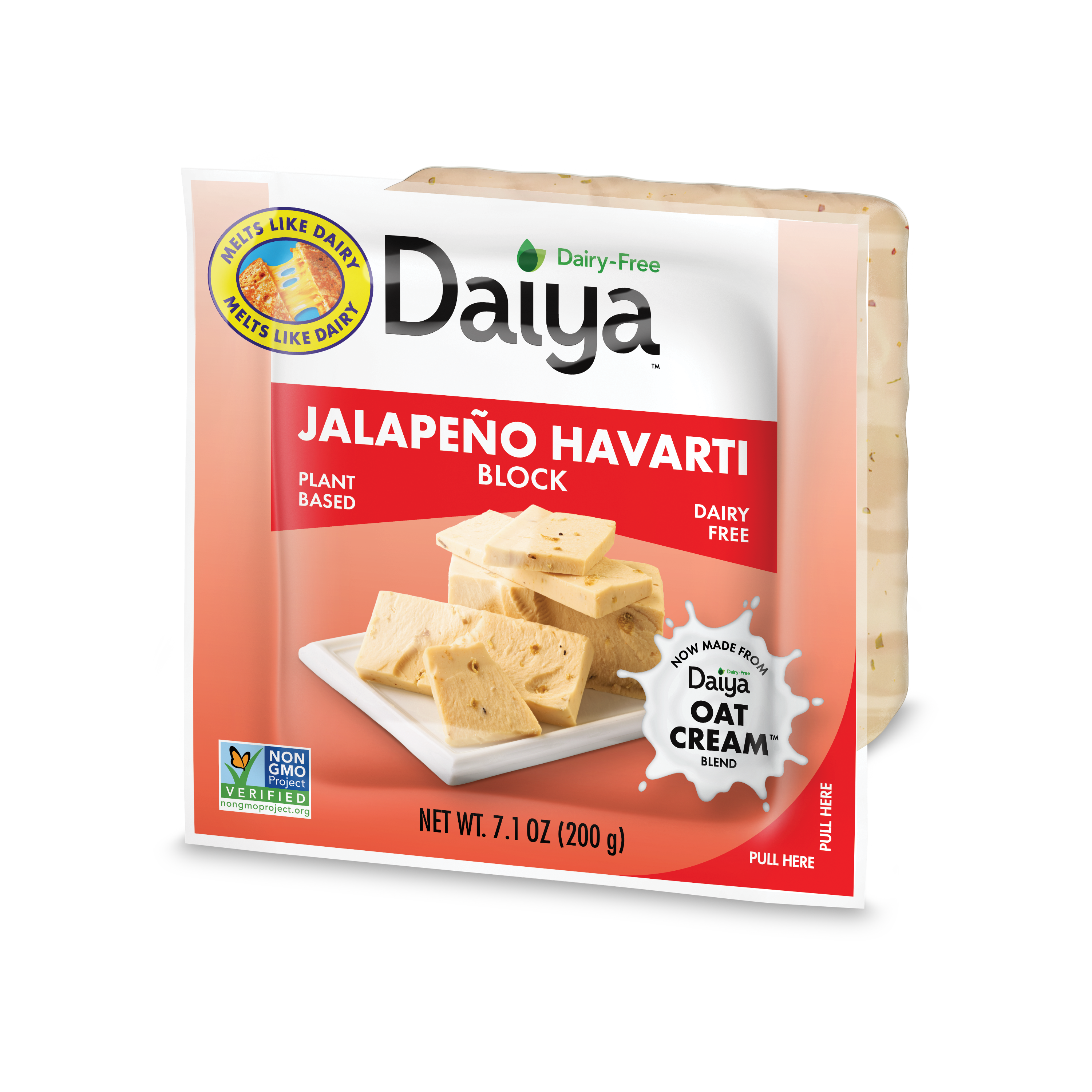 Dairy-Free Jalapeño Havarti Block