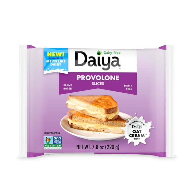 DairyFree Provolone Slices Daiya Foods
