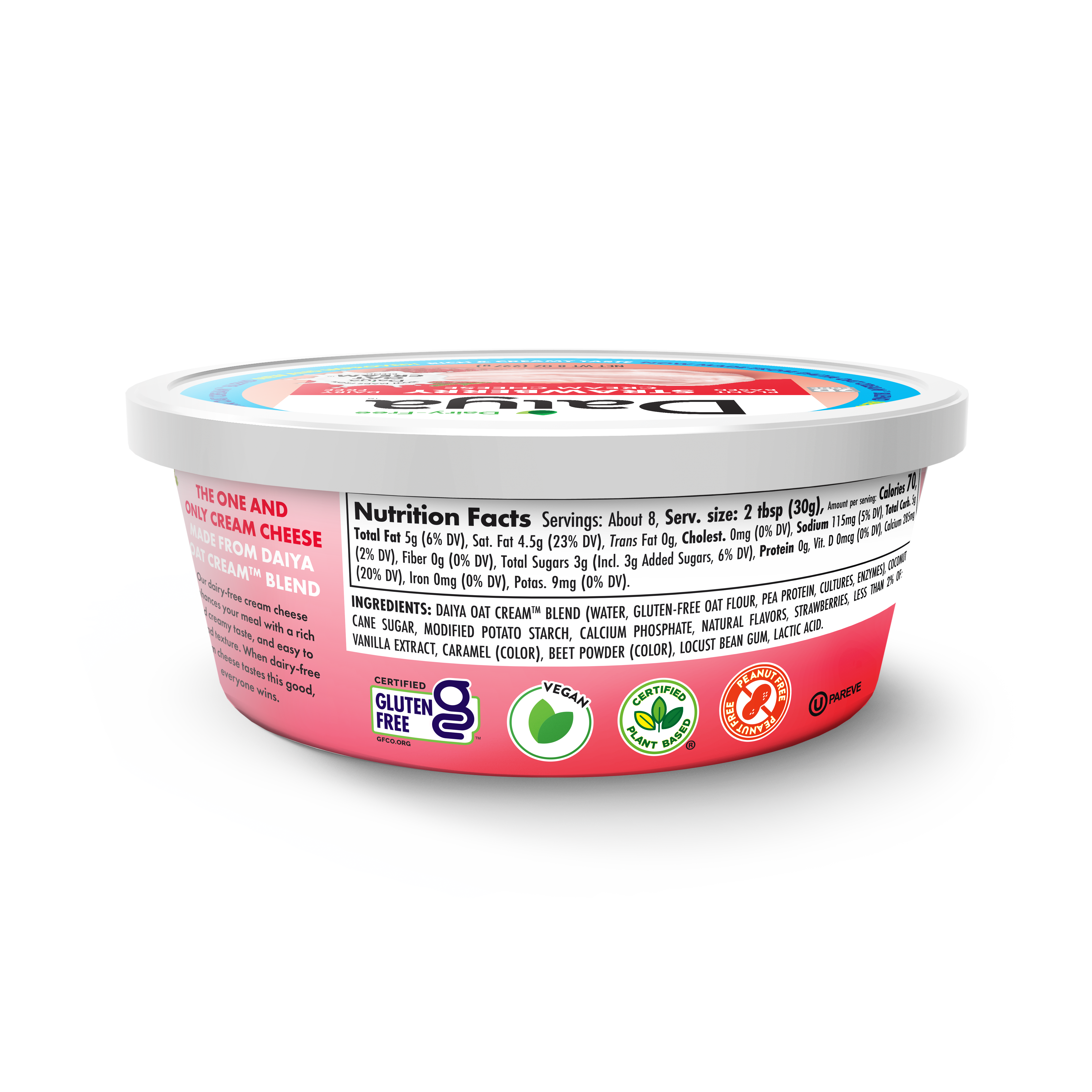 Dairy-Free Strawberry Cream Cheese