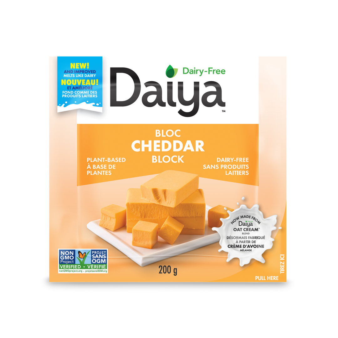 Dairy Free Cheddar Block Daiya Foods 