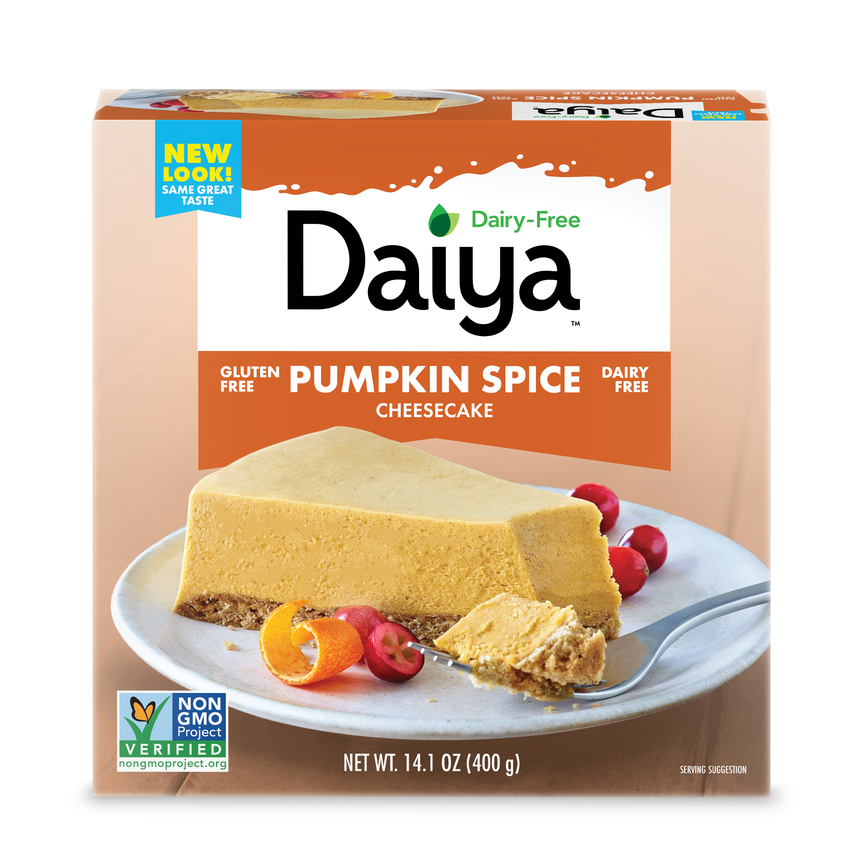 Dairy-Free Pumpkin Spice Cheesecake
