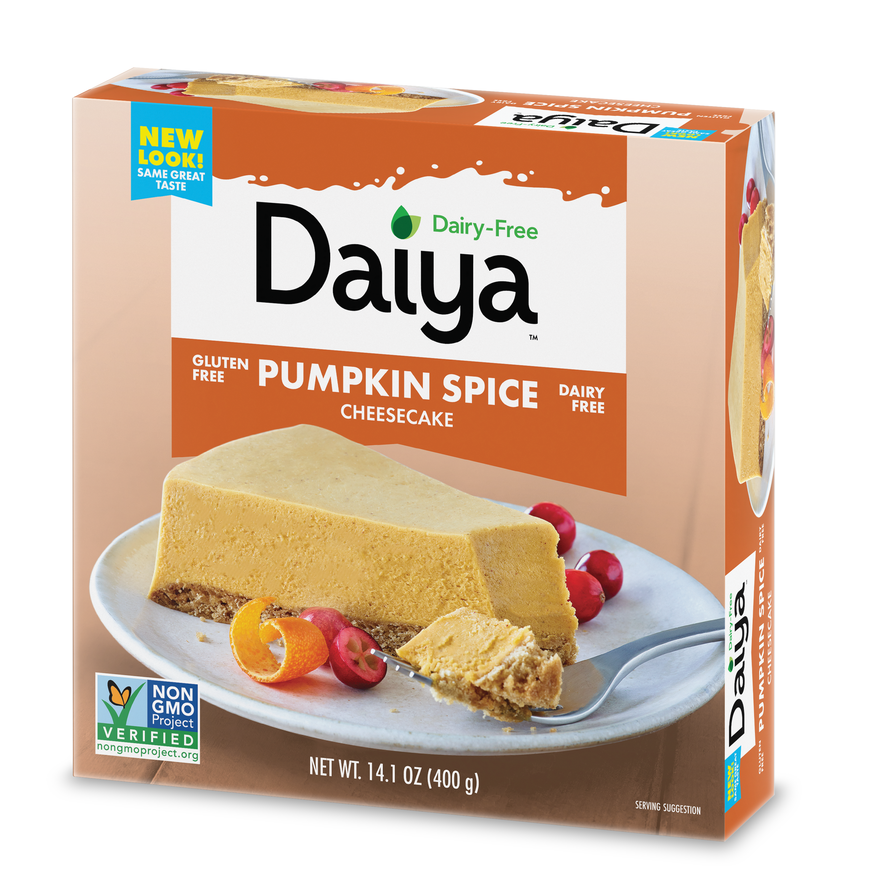 Dairy-Free Pumpkin Spice Cheesecake
