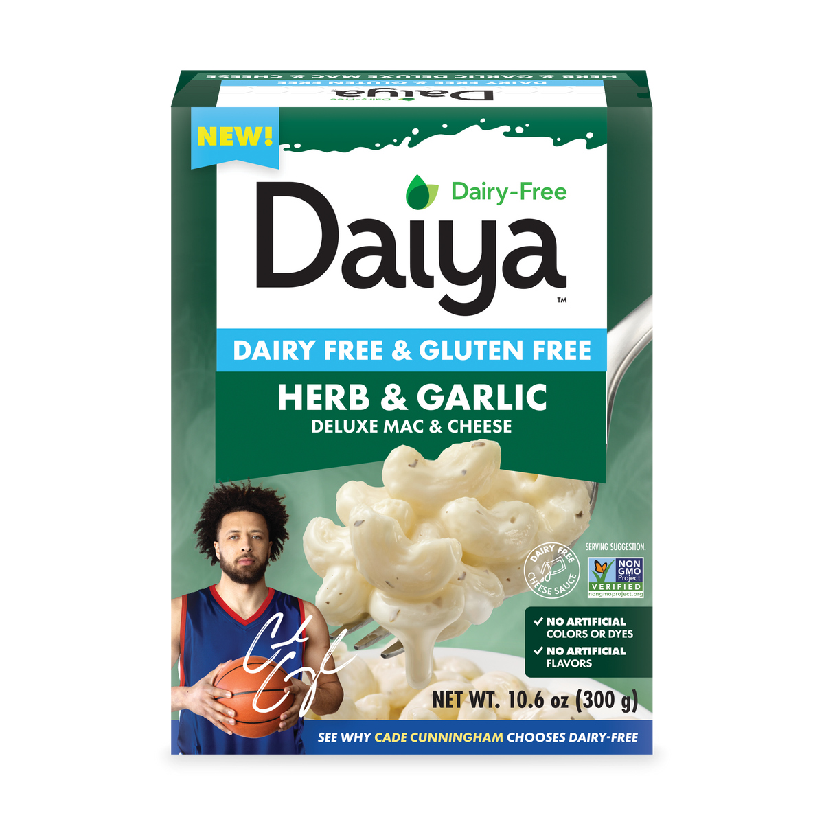 Dairy-Free Herb & Garlic Deluxe Mac & Cheese