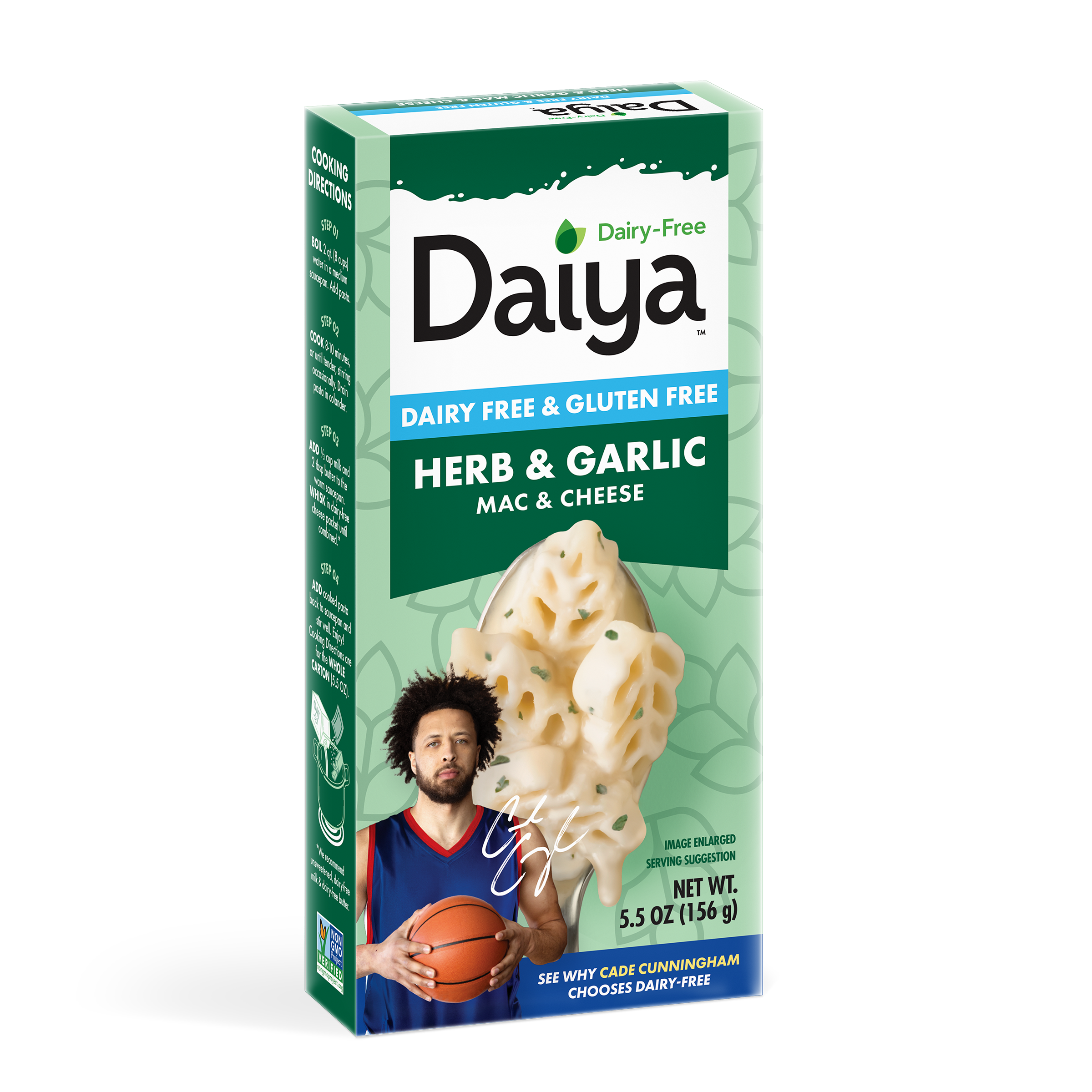 Dairy-Free Herb & Garlic Mac & Cheese