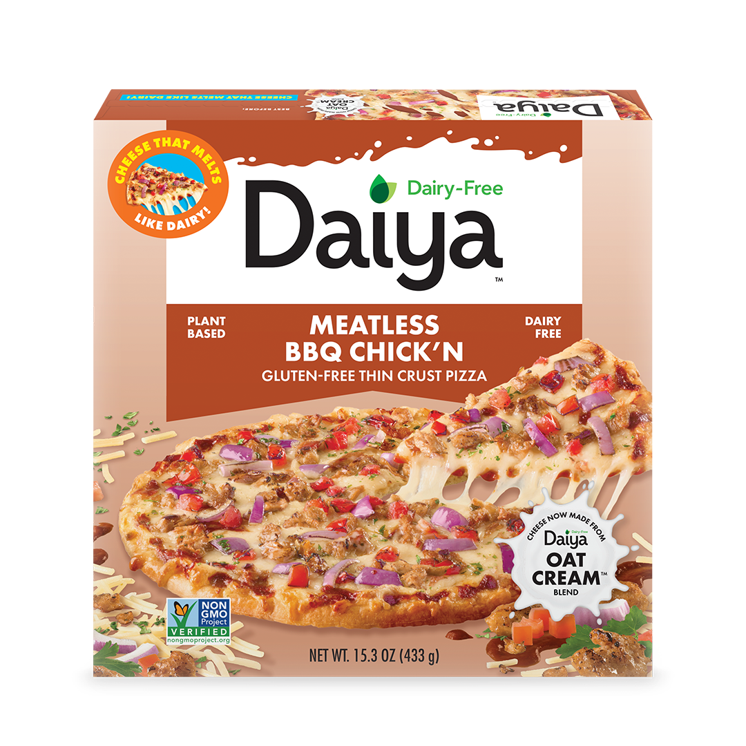 Dairy-Free Meatless BBQ Chick’n Pizza