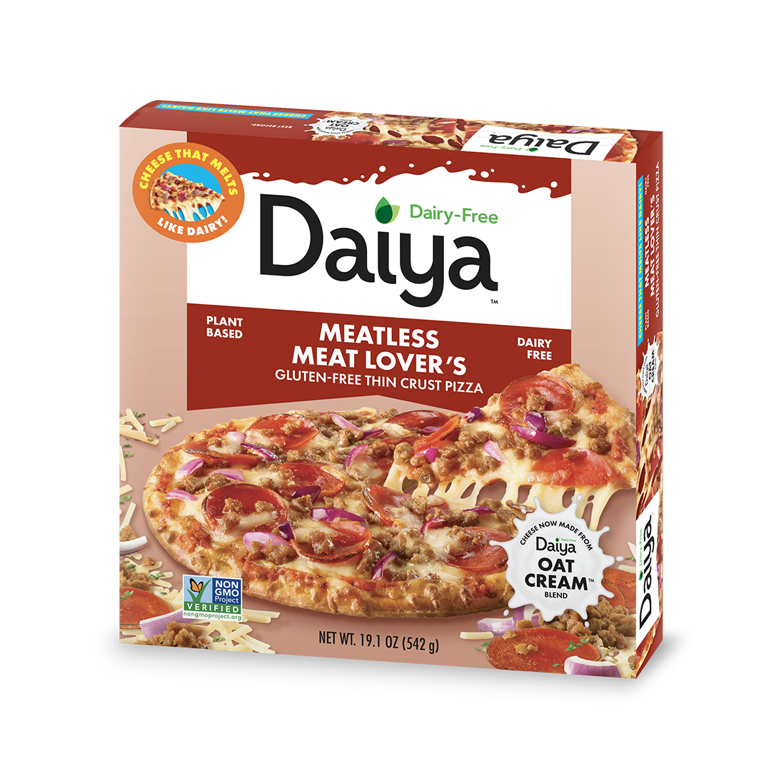 Dairy-Free Meatless Meat Lover's Pizza