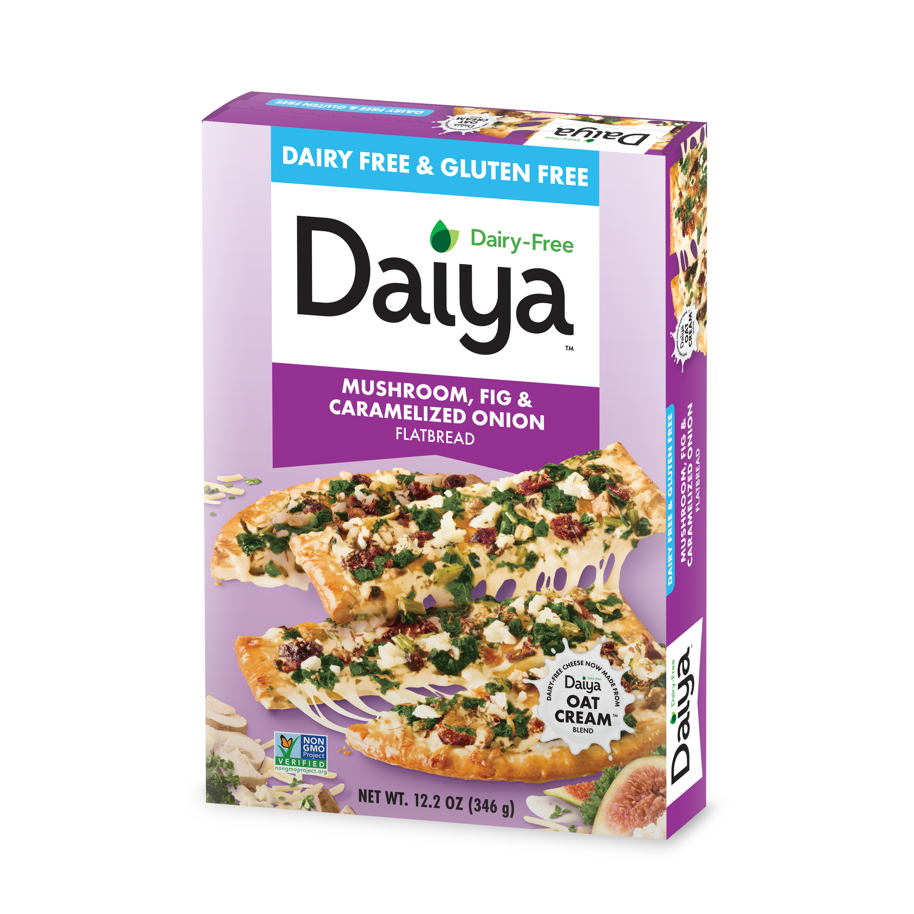 Dairy-Free Mushroom, Fig & Caramelized Onion Flatbread