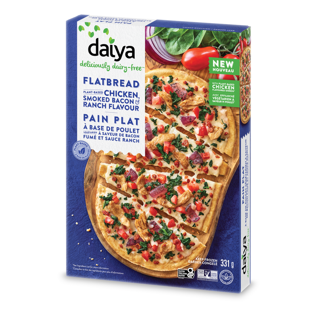 PlantBased Chicken, Smoked Bacon & Ranch Flavour Flatbread Daiya Foods