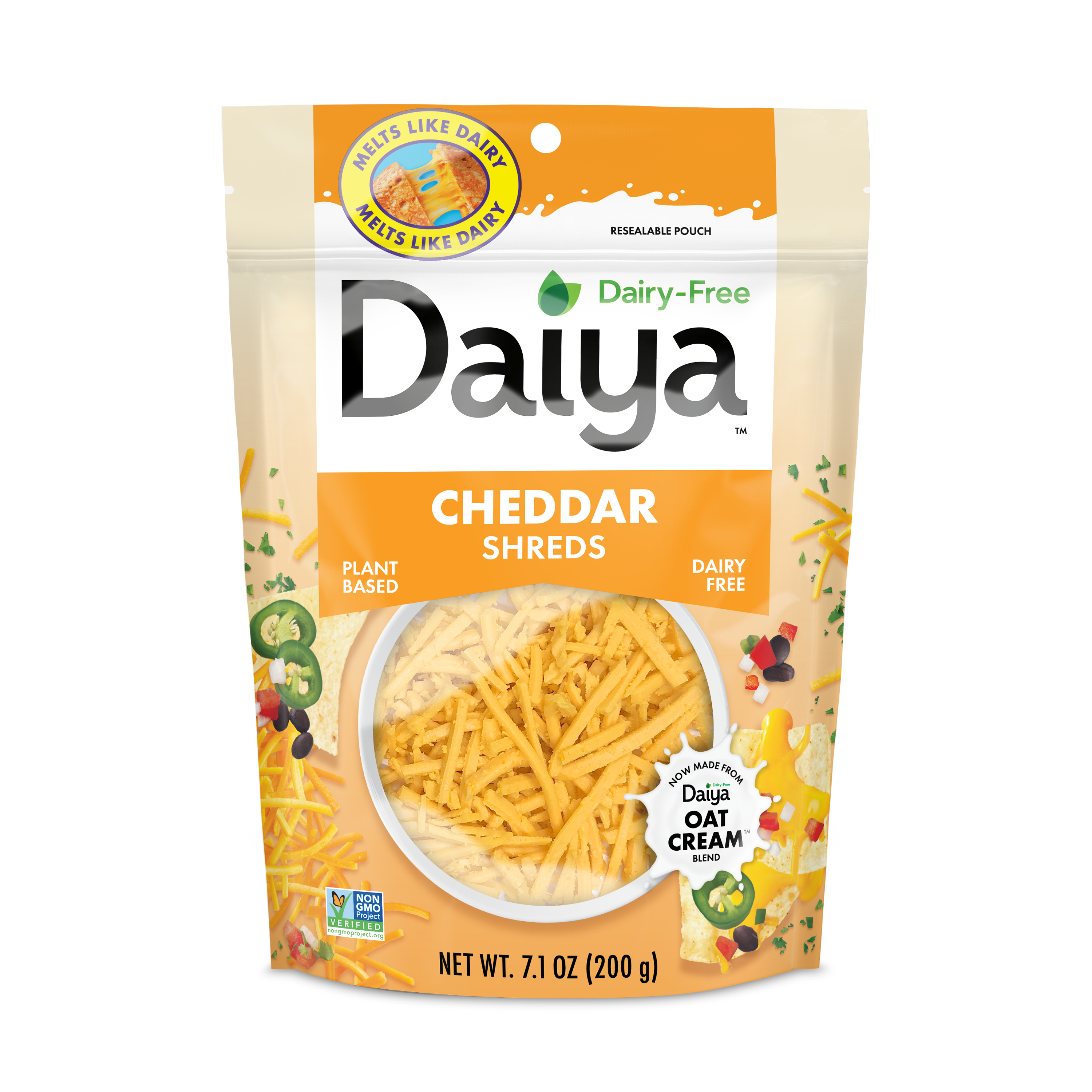 Dairy-Free Cheddar Shreds