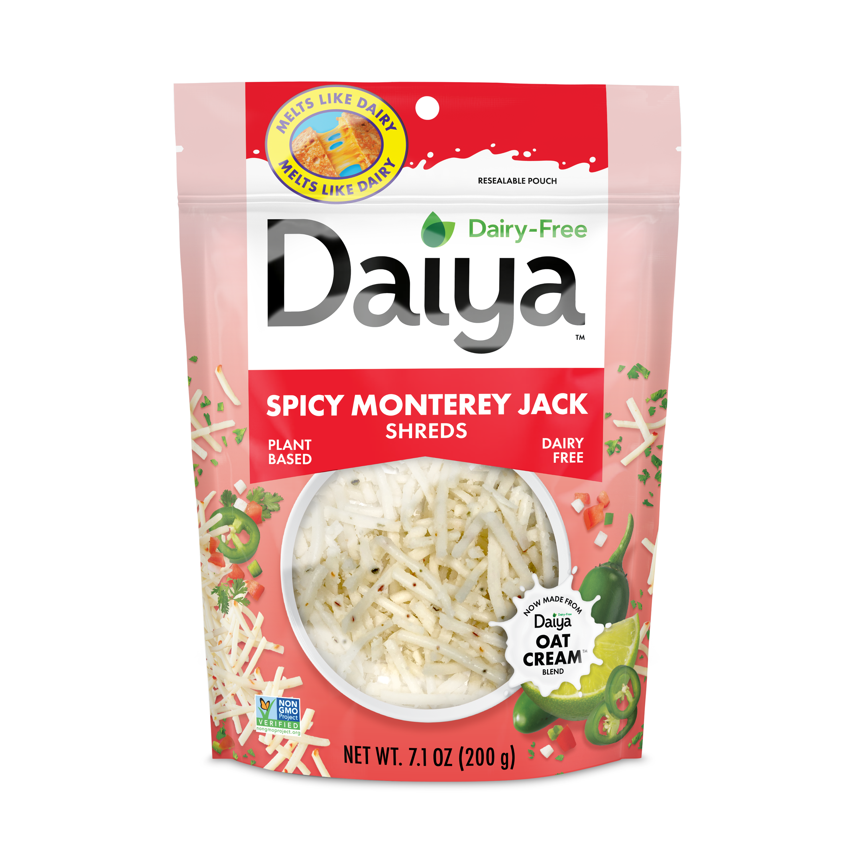 Dairy-Free Spicy Monterey Jack Shreds