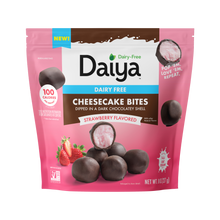 Dairy-Free Cheesecake Bites (Strawberry Flavored)