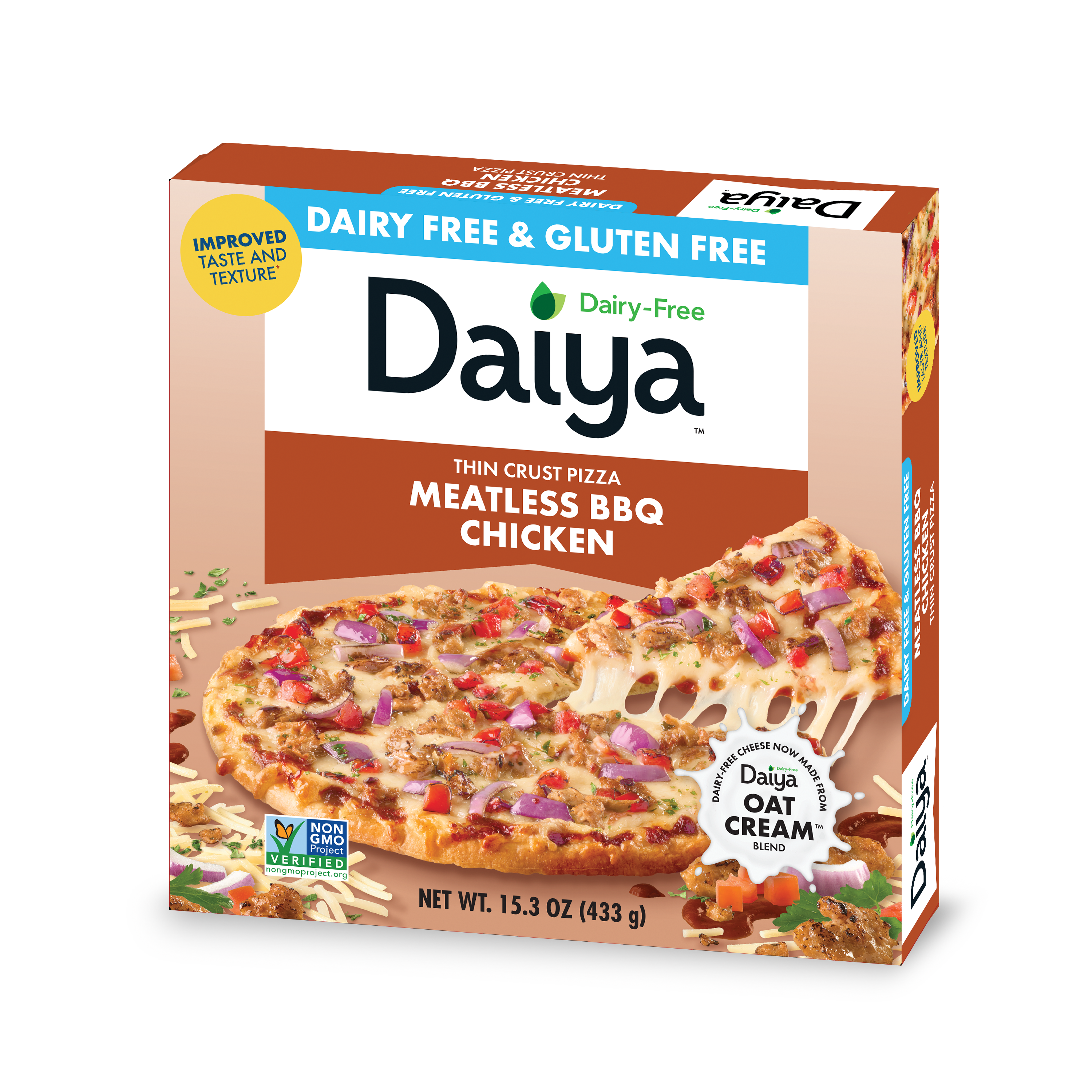Dairy-Free Meatless BBQ Chicken Pizza