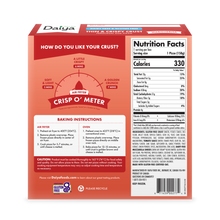 Dairy-Free Thin & Crispy Margherita Personal Size Pizza