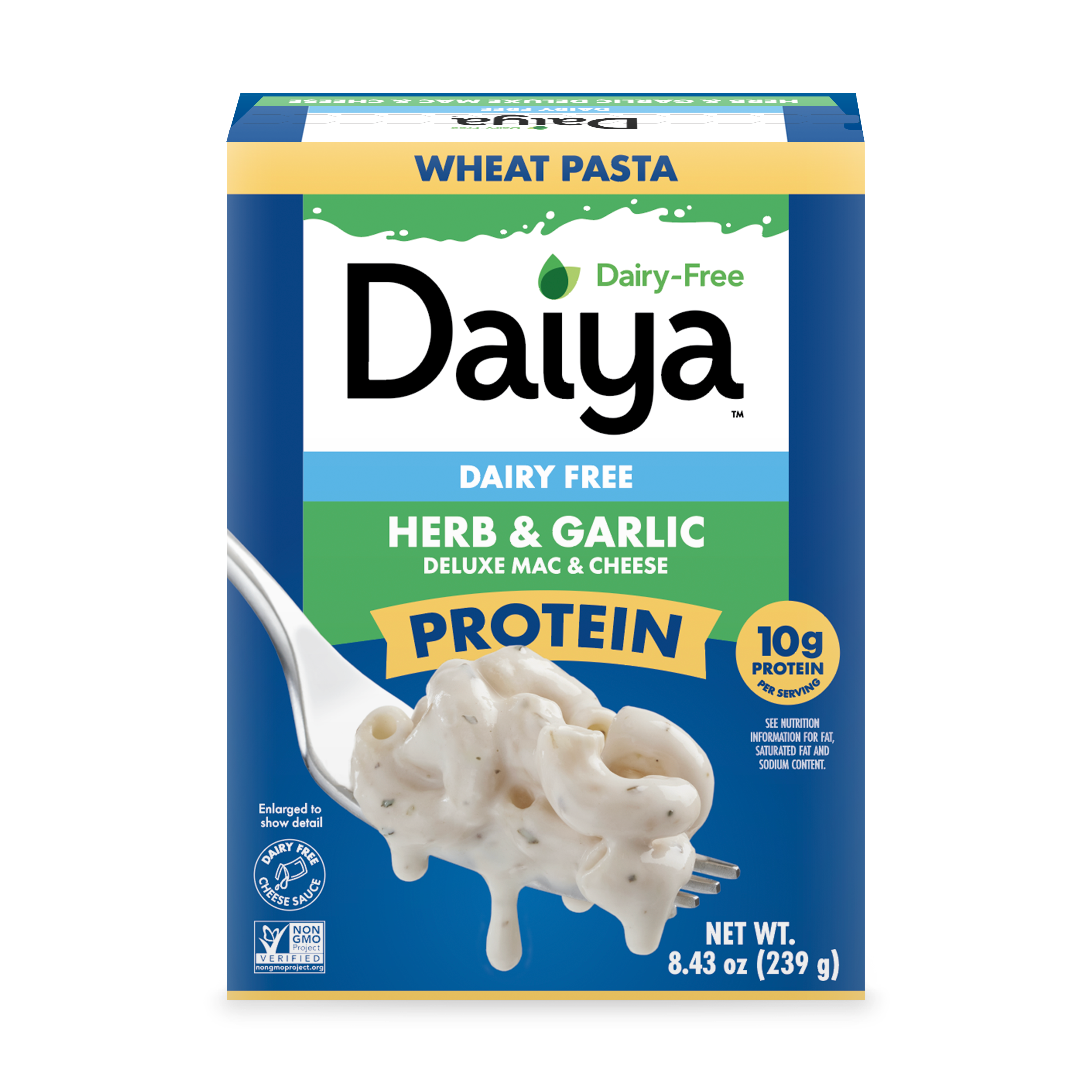 Dairy-Free Herb & Garlic Deluxe Protein Mac & Cheese