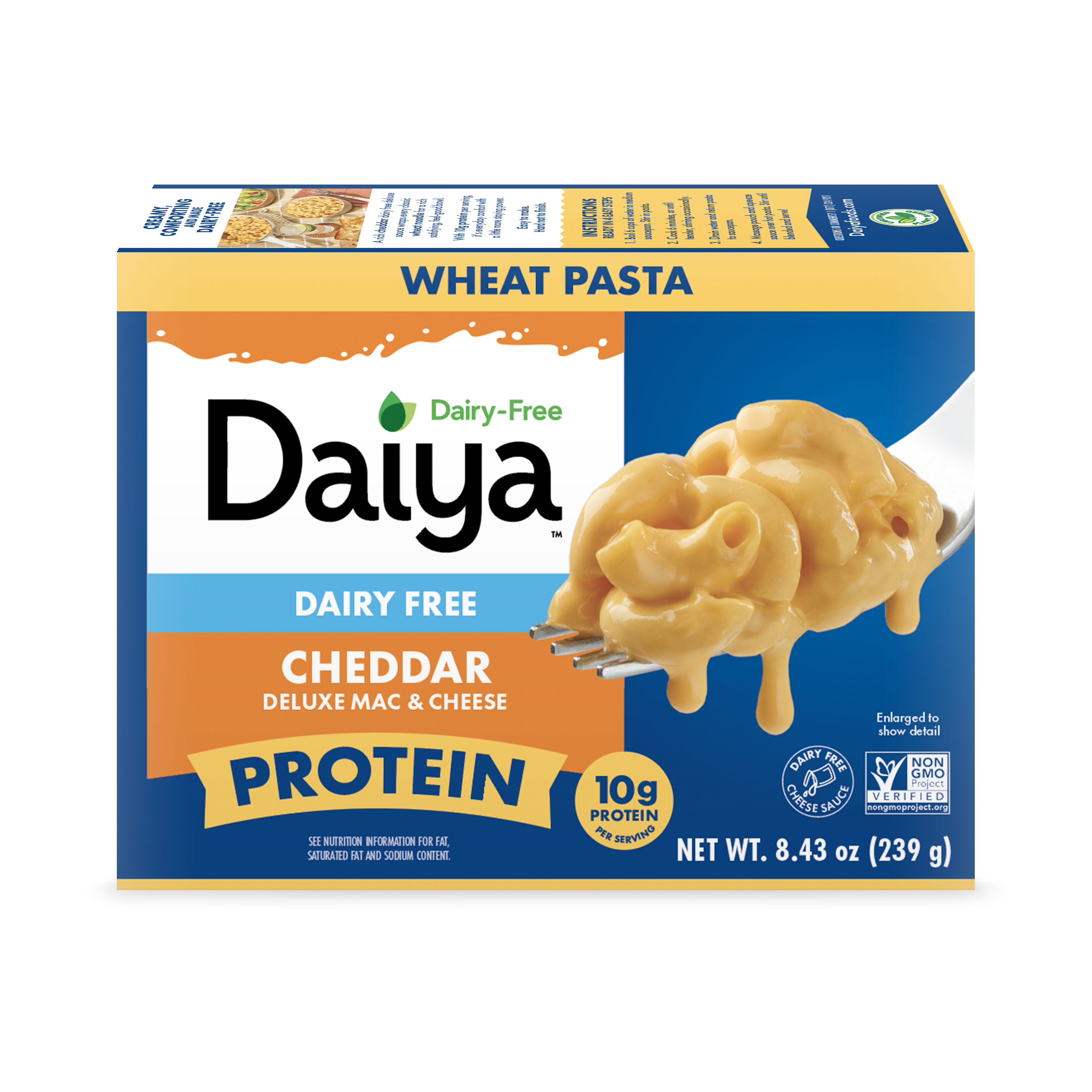 Dairy-Free Cheddar Deluxe Protein Mac & Cheese