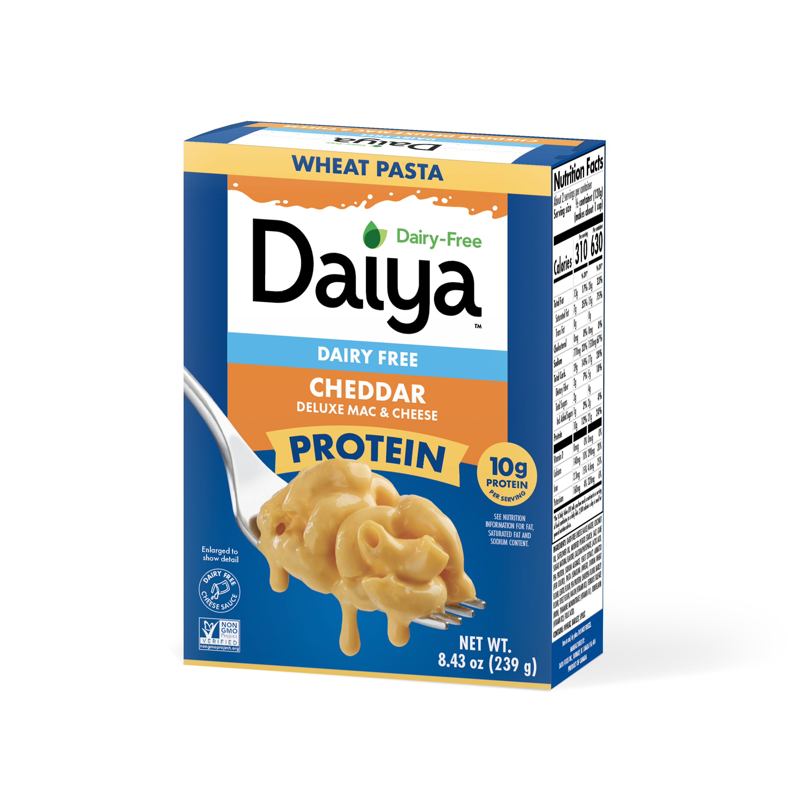 Dairy-Free Cheddar Deluxe Protein Mac & Cheese