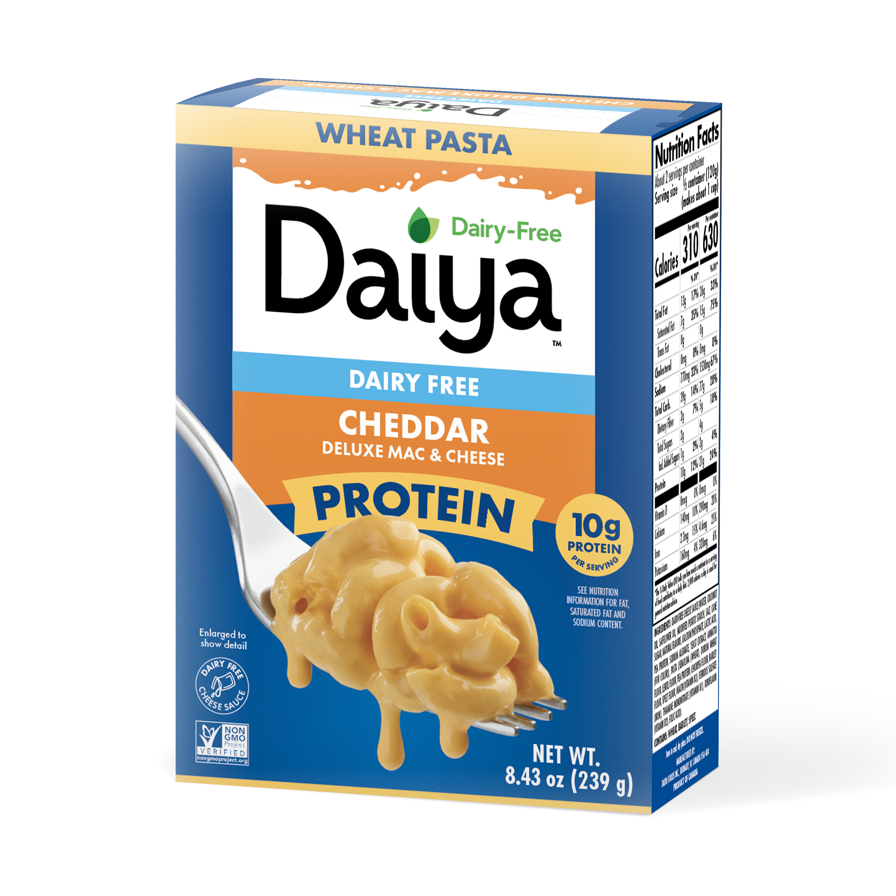Dairy-Free Cheddar<br />Deluxe Protein Mac & Cheese
