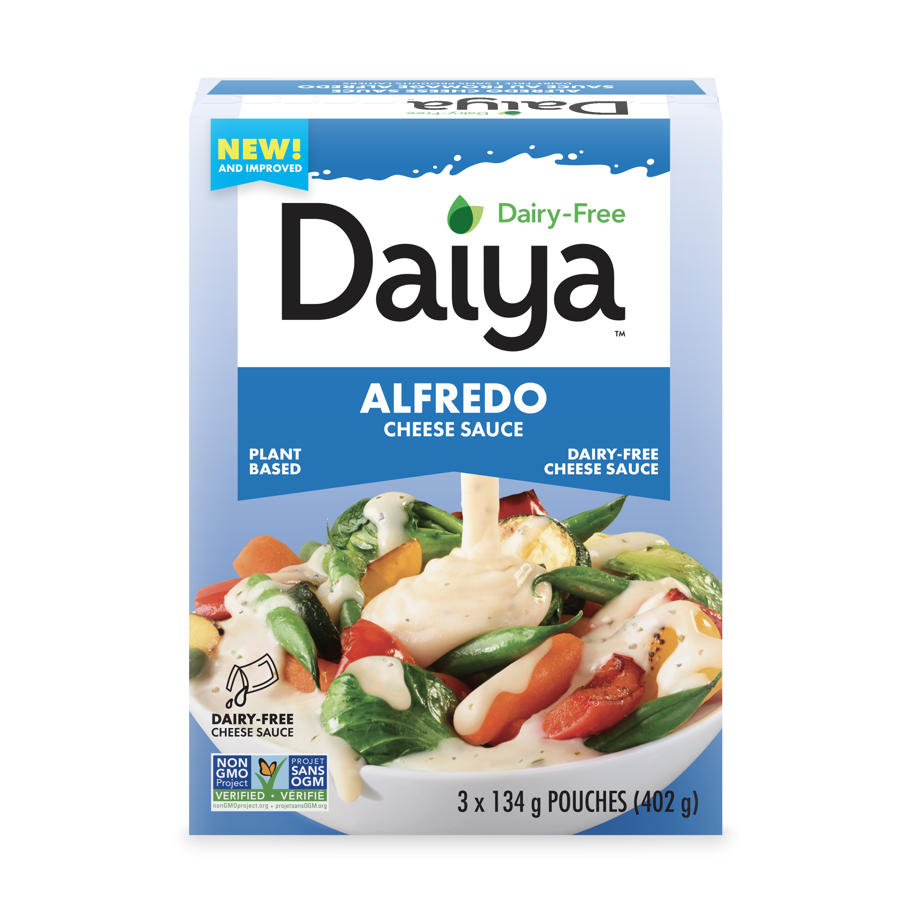 Dairy-Free Alfredo Cheese Sauce Daiya Foods Dairy-Free Alfredo Cheese Sauce Daiya Foods