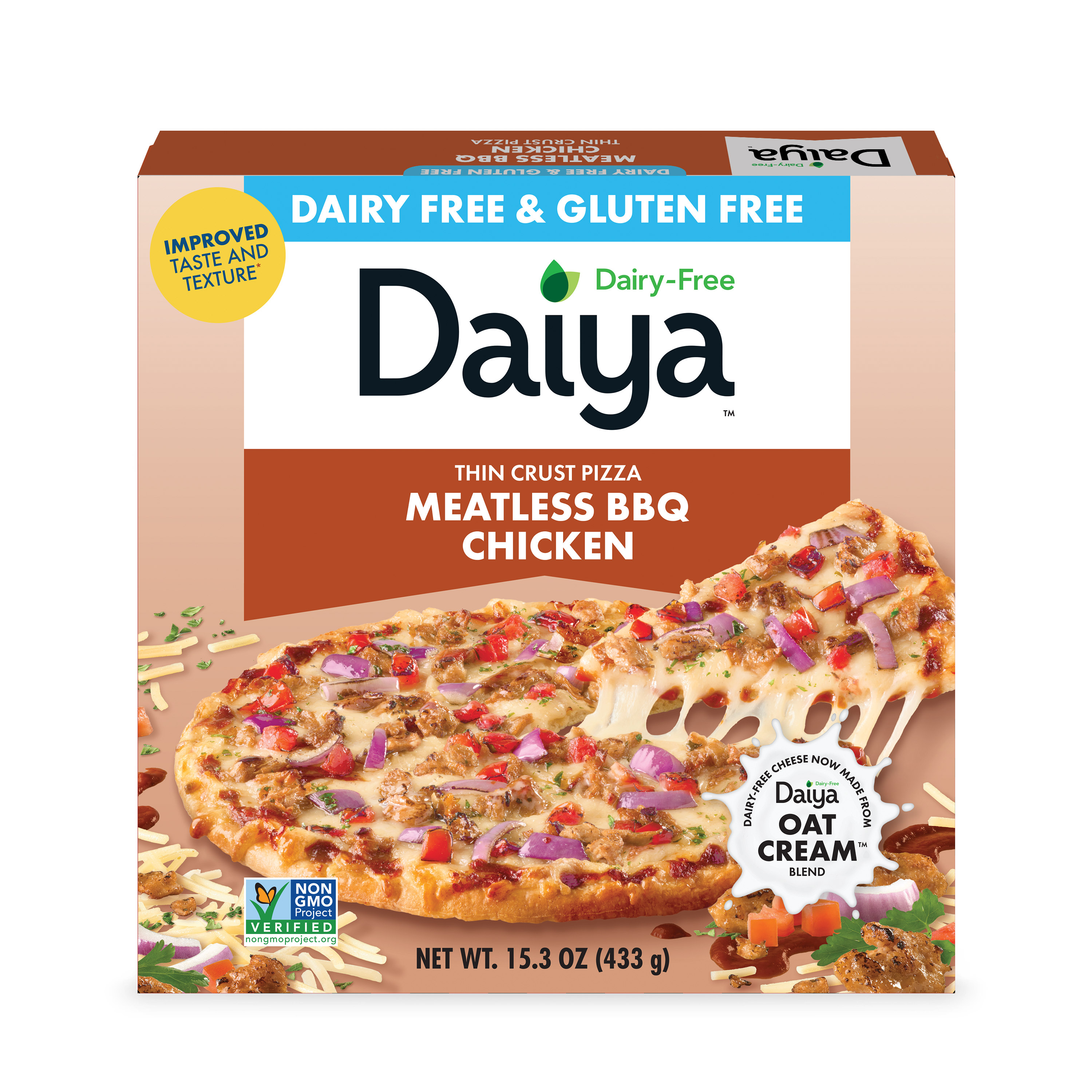 Dairy-Free Meatless BBQ Chicken Pizza